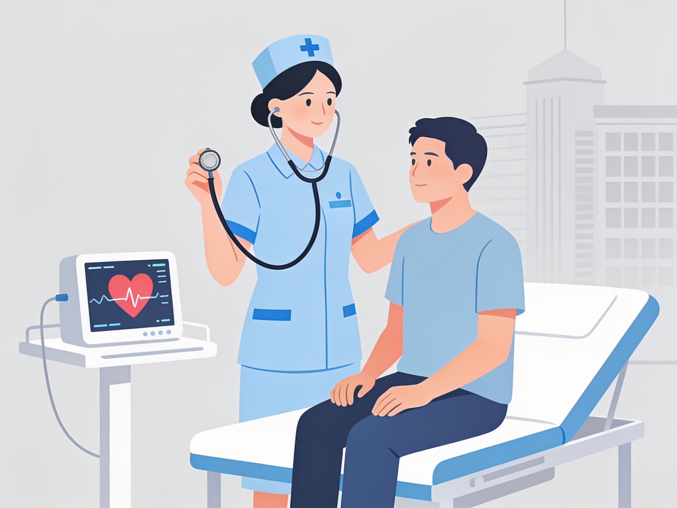 Nursing Care — AI illustration