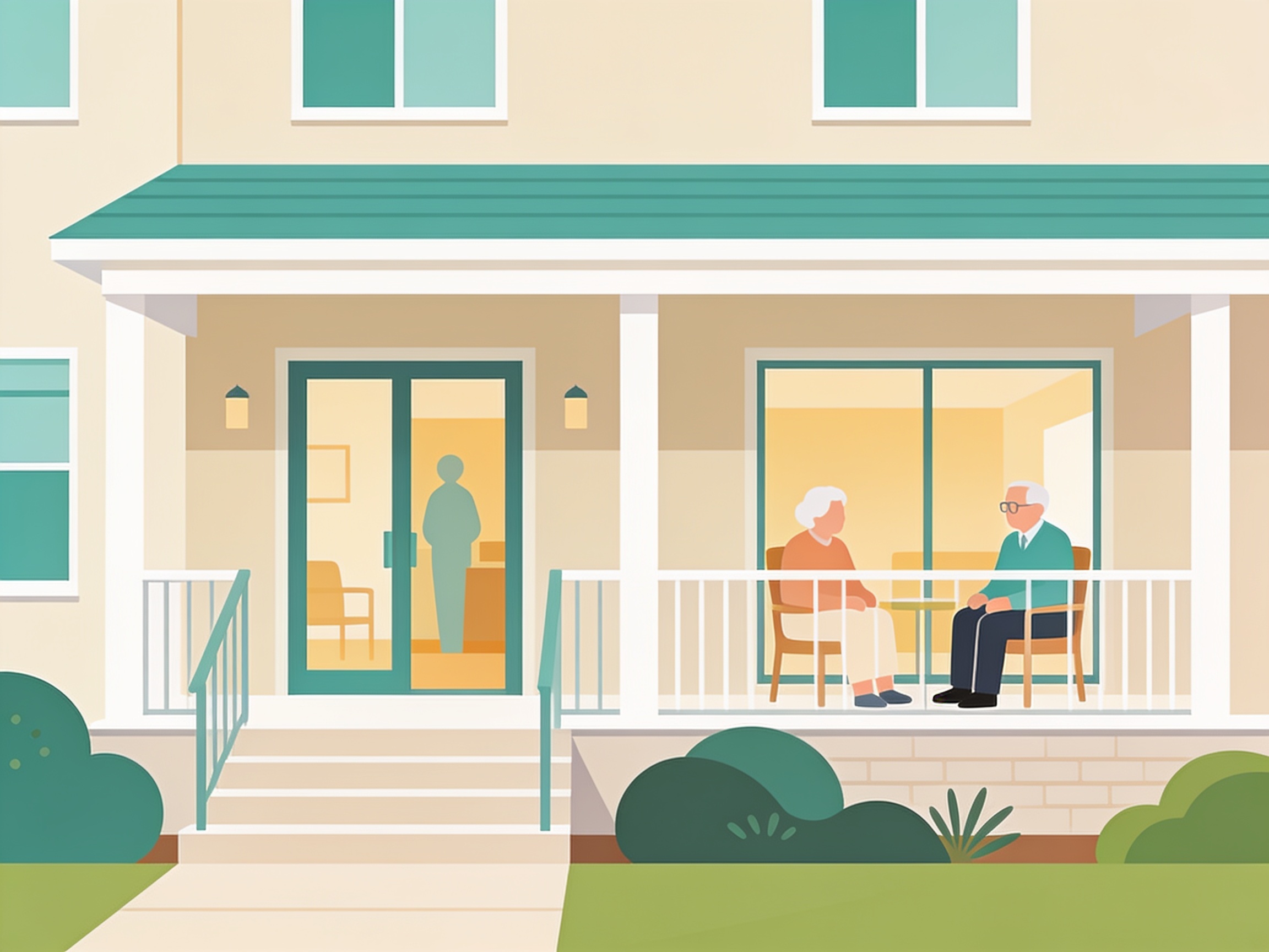 Residential Care — AI illustration