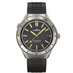 Fortis Marinemaster M-44 Black Resin Gold Limitiert 1/50