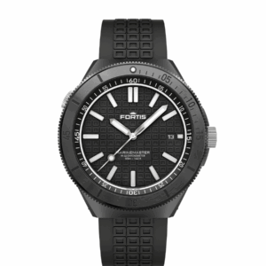 Fortis Marinemaster M-44 DLC Schwarz