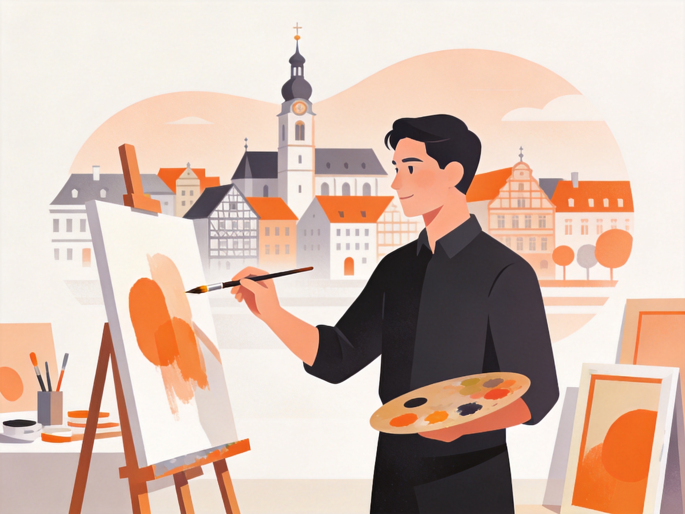 Künstler — AI illustration