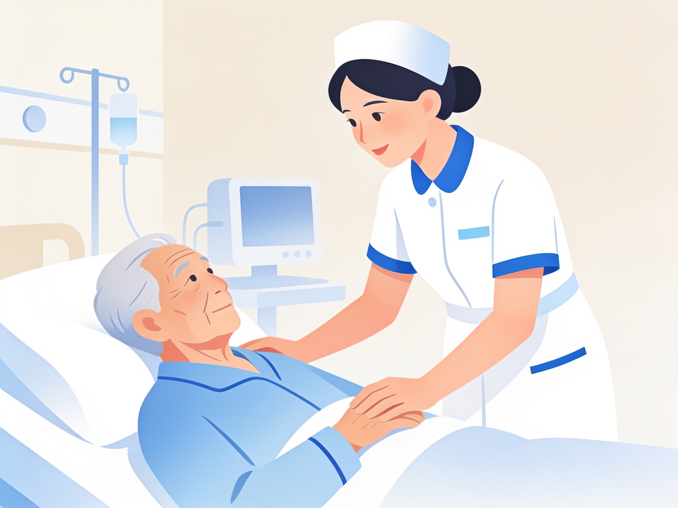 Nursing Care — AI illustration
