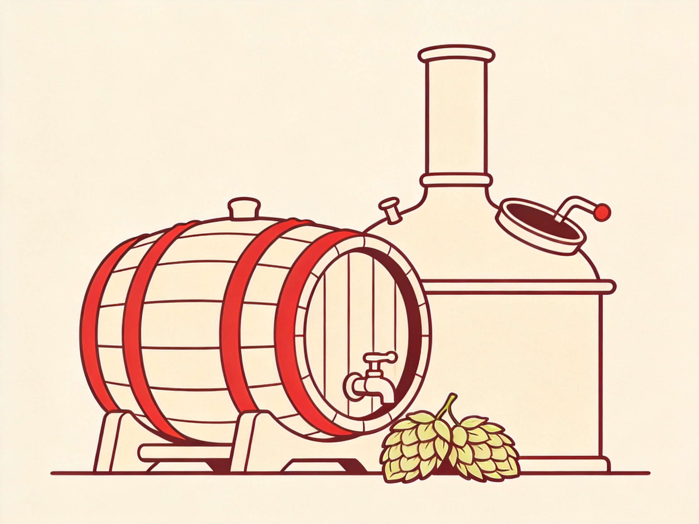 Brewery — AI illustration