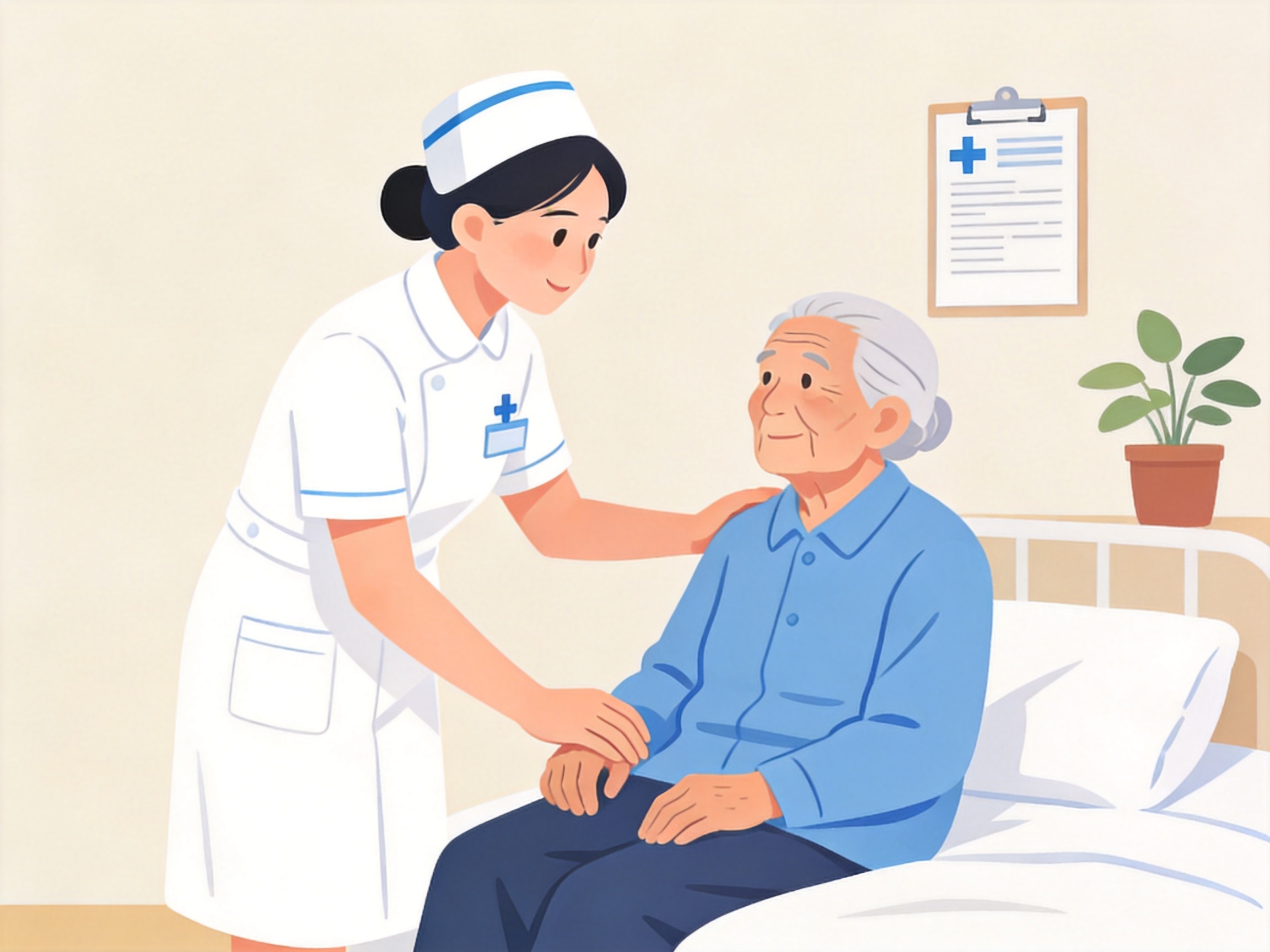 Nursing Care — AI illustration