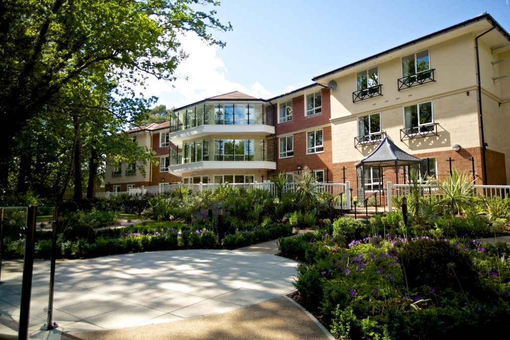Surrey Care Home Camberley Manor rear view