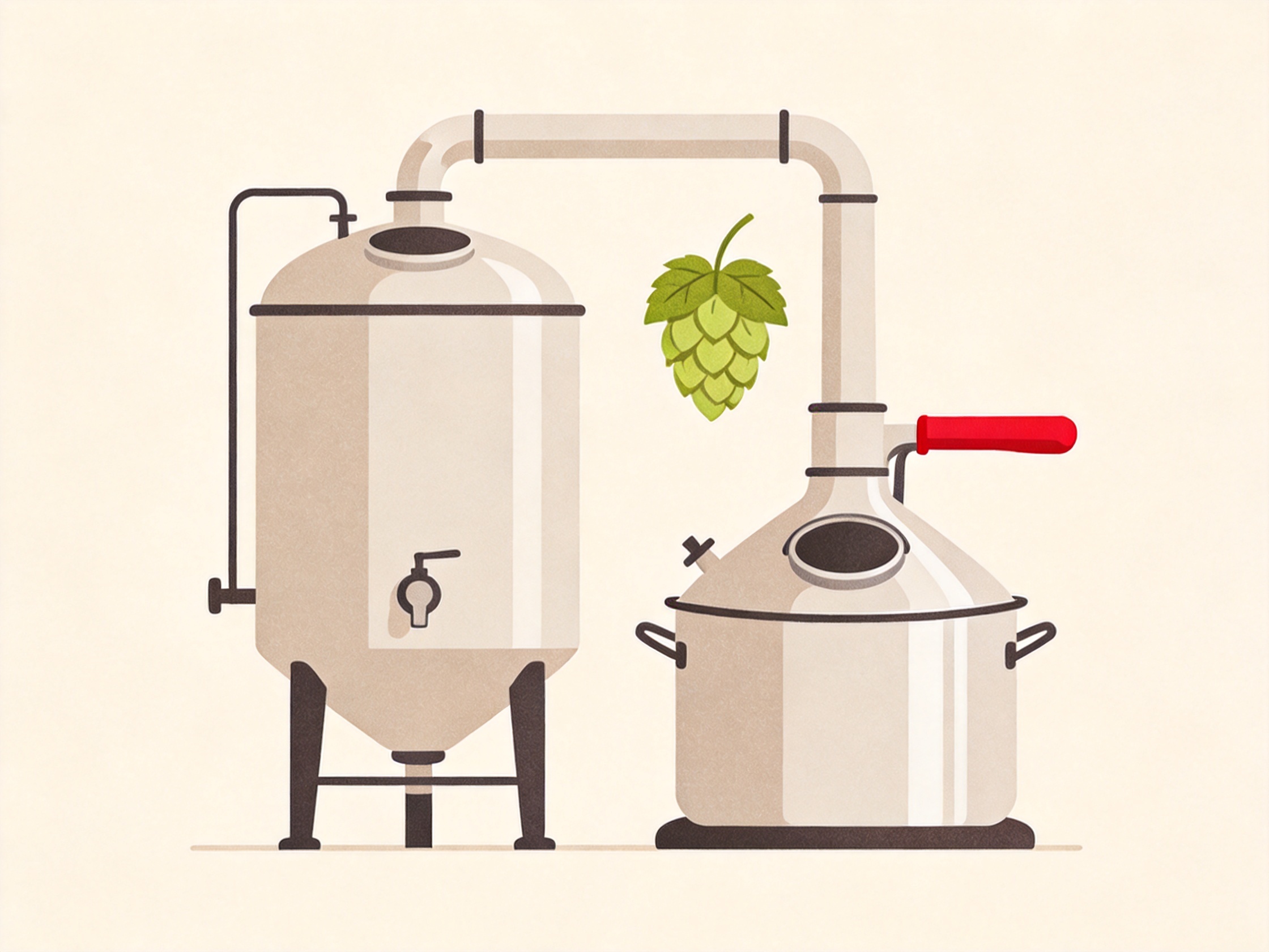 Brewery — AI illustration