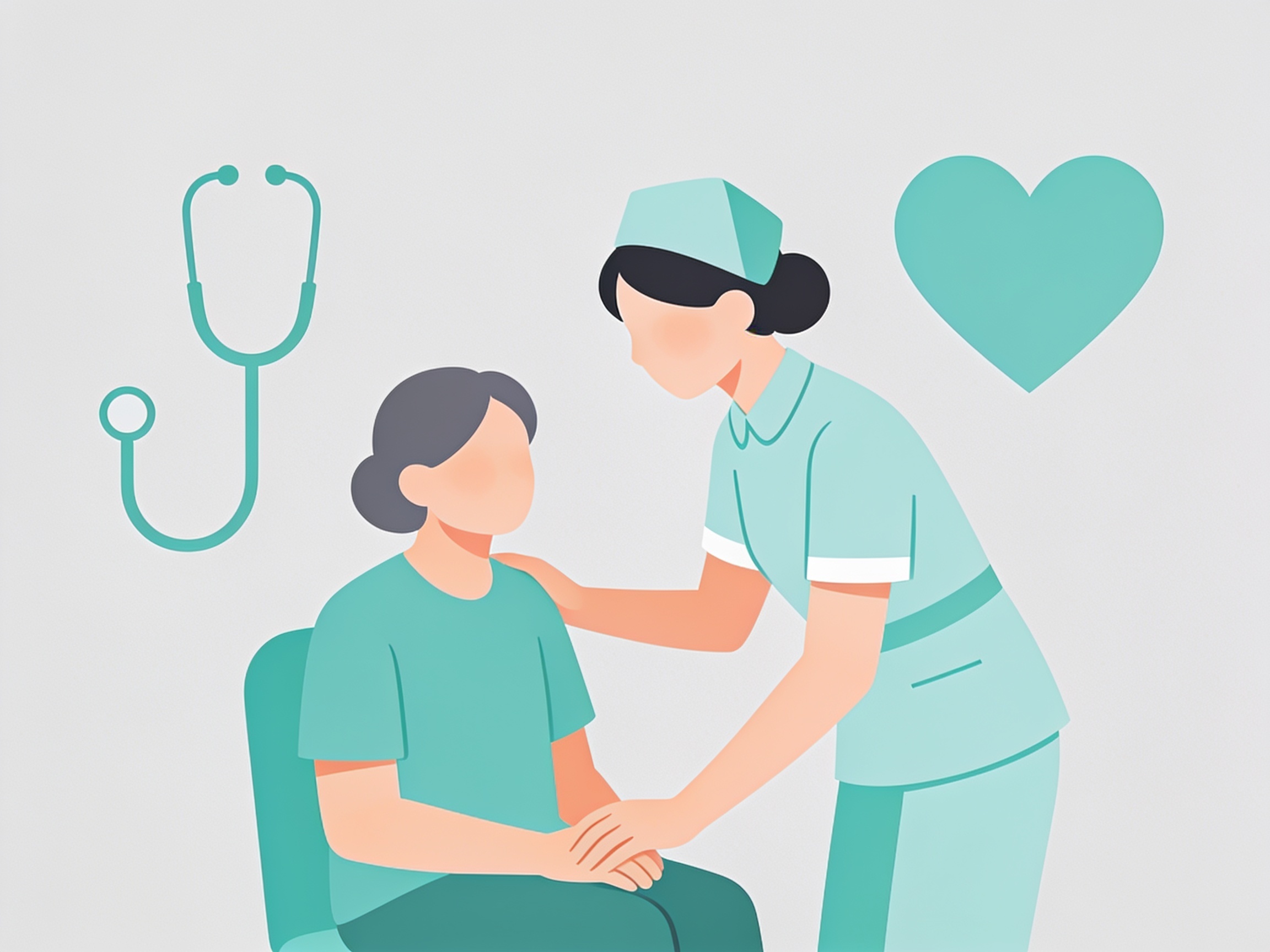 Nursing Care — AI illustration