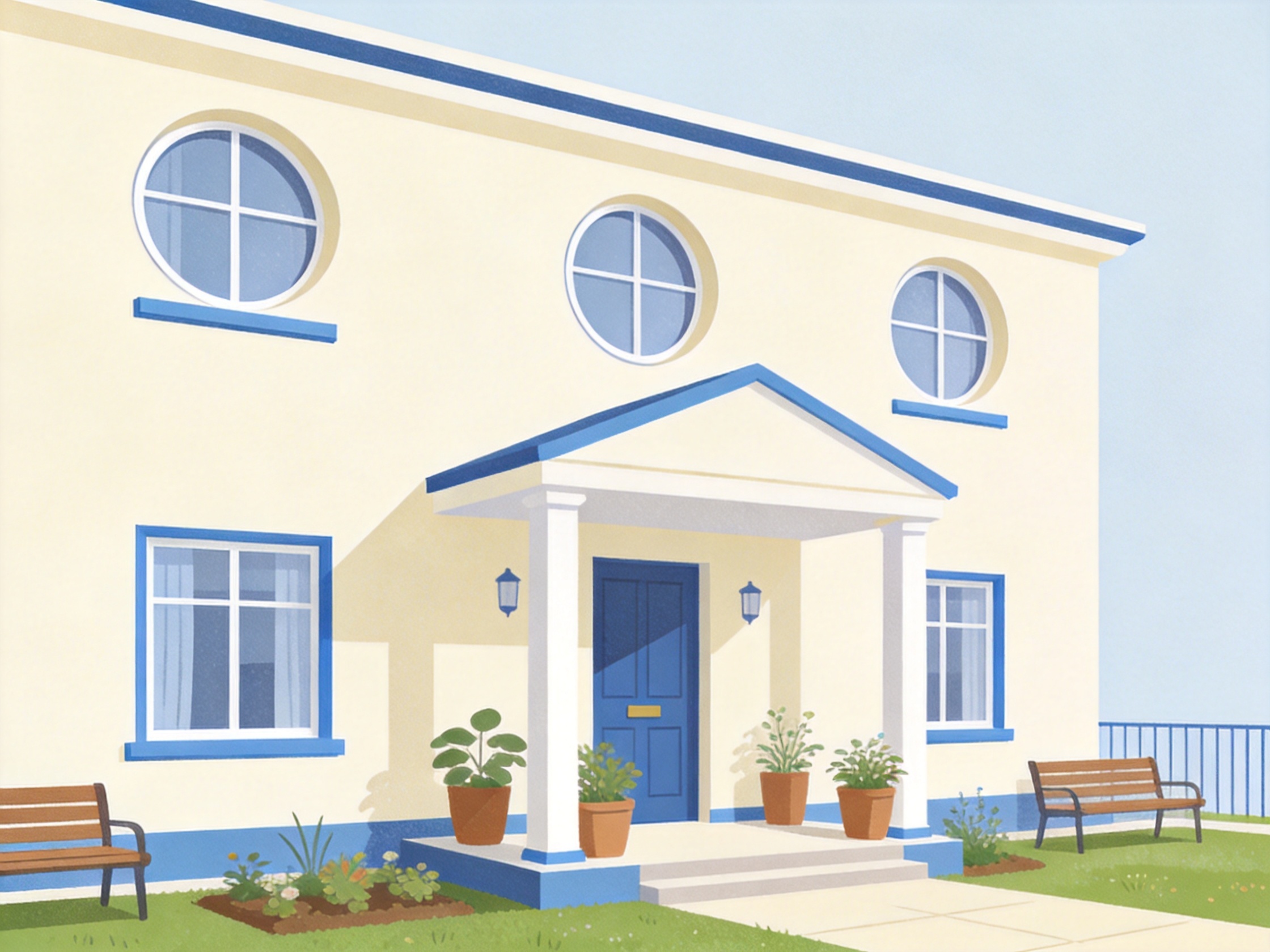 Residential Care — AI illustration
