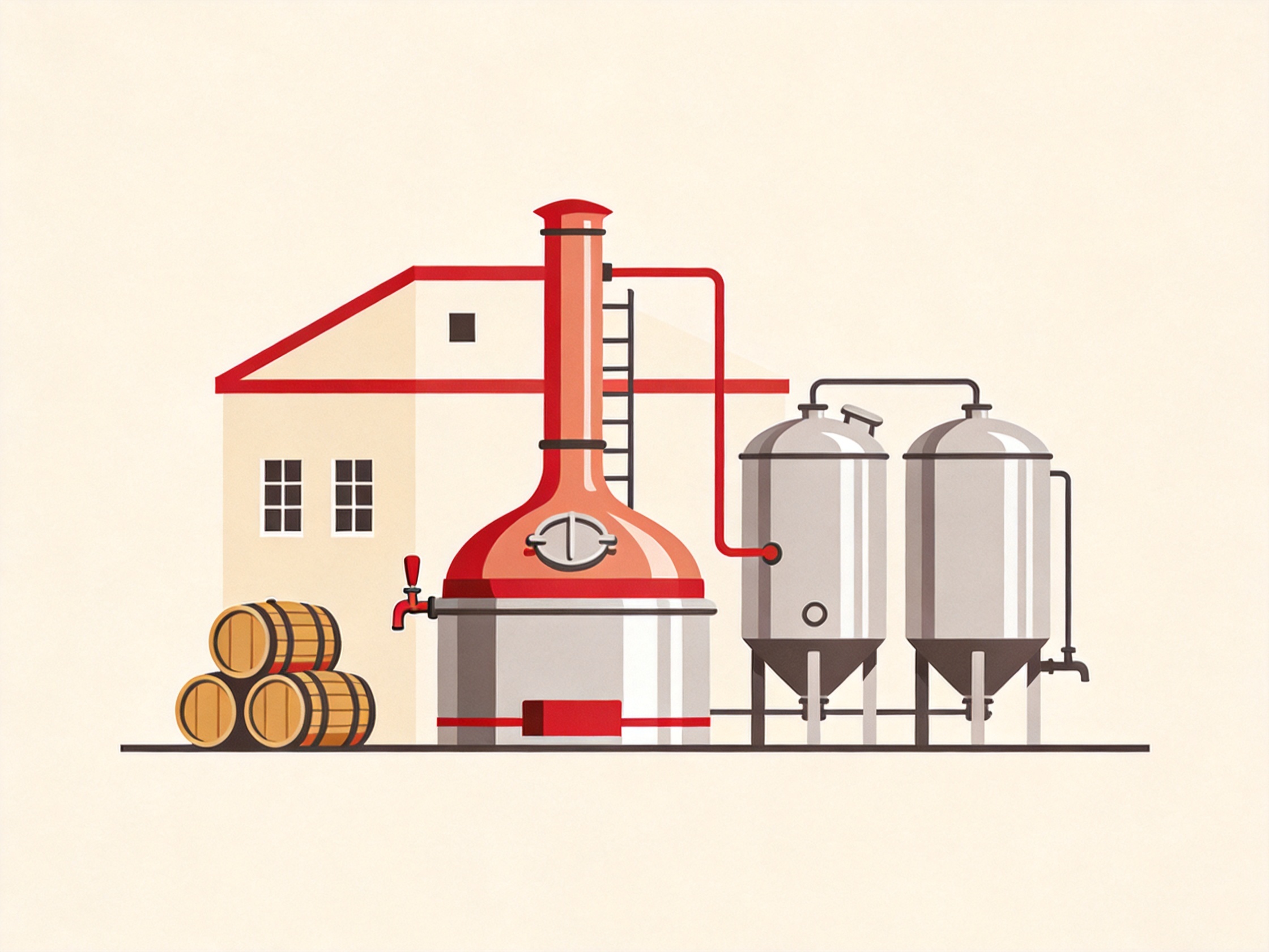 Brewery — AI illustration