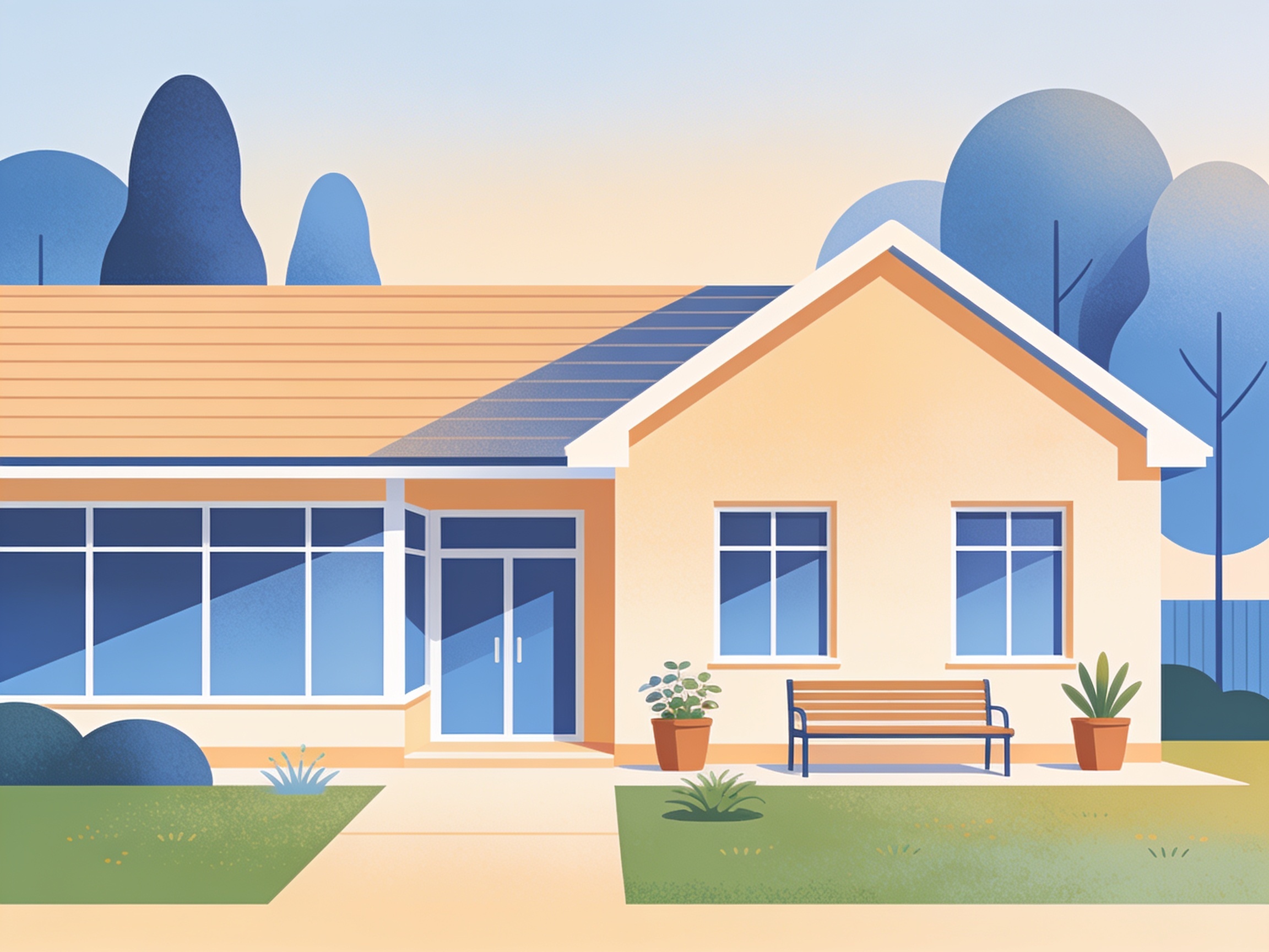 Residential Care — AI illustration