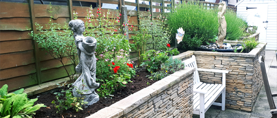 White Gables Suffolk Felixstowe residential care home dementia garden