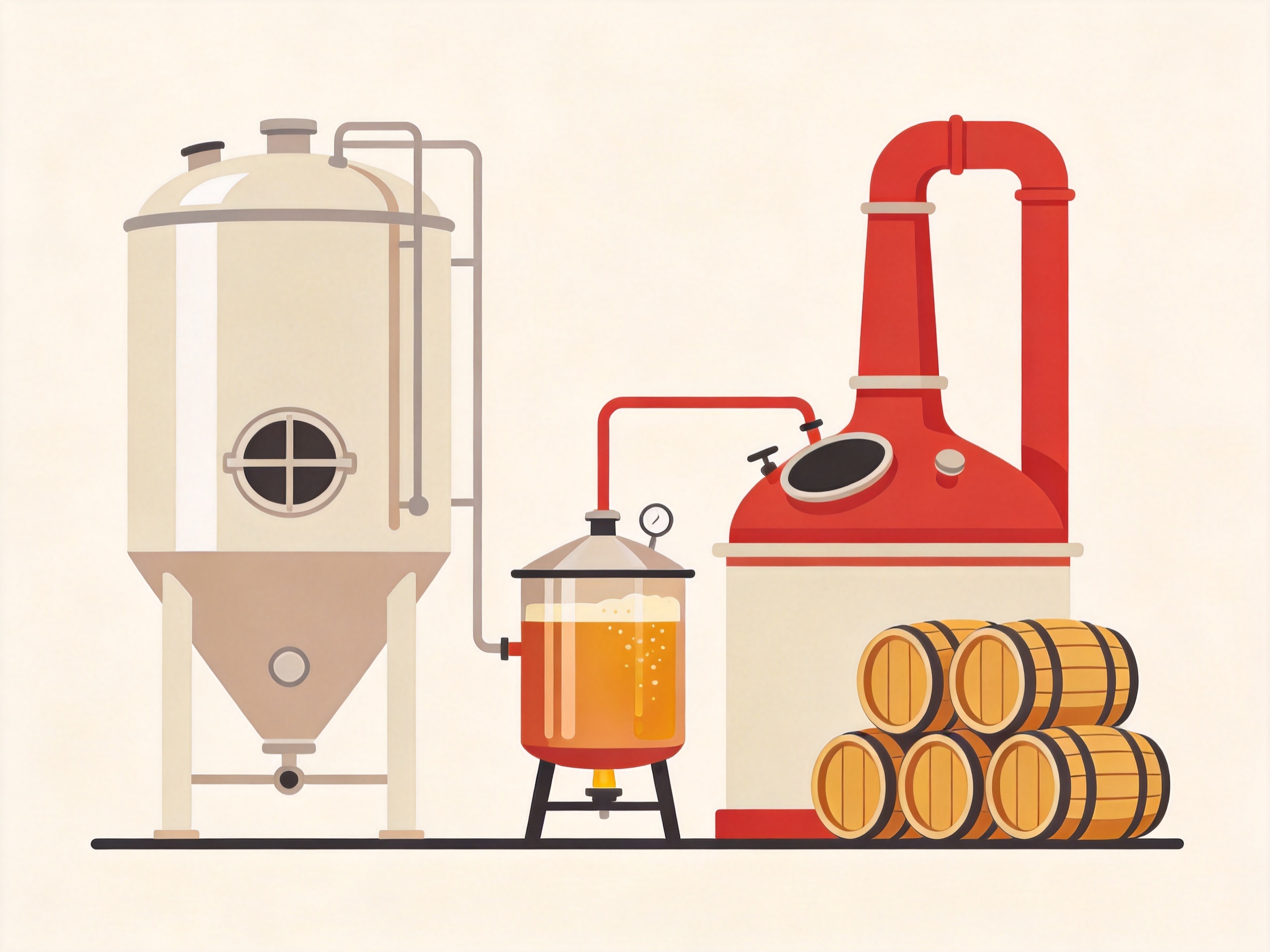 Brewery — AI illustration