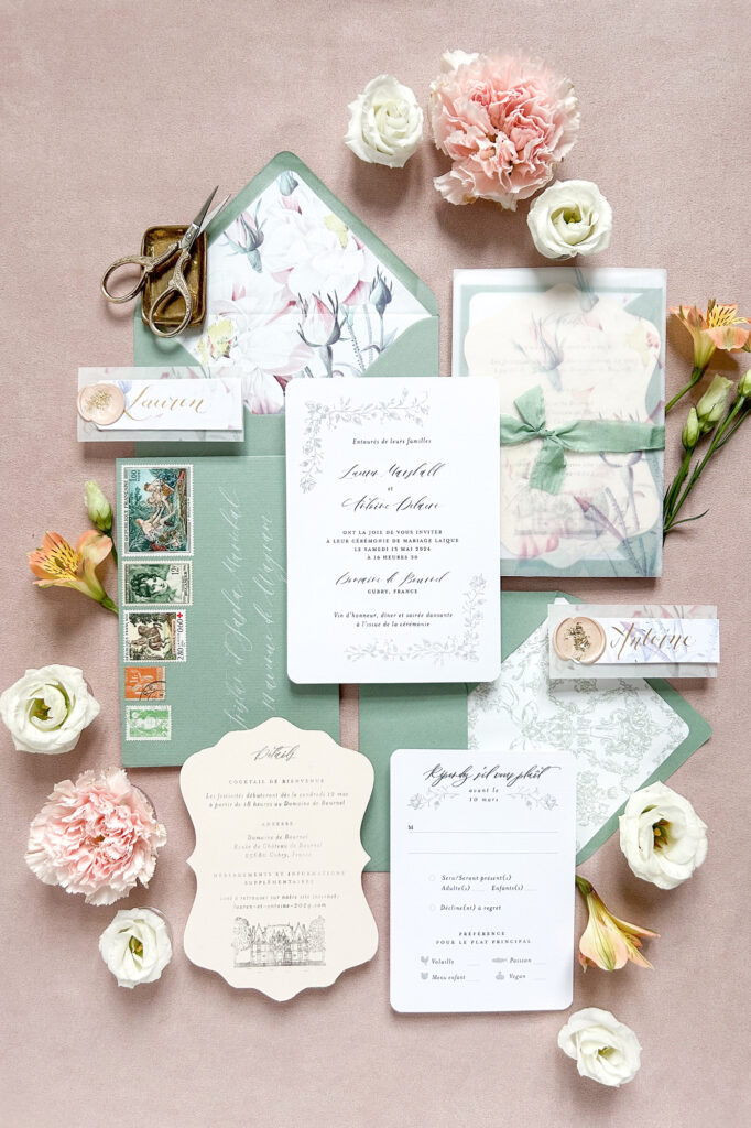 Individuelle &amp; edle Hochzeitspapeterie