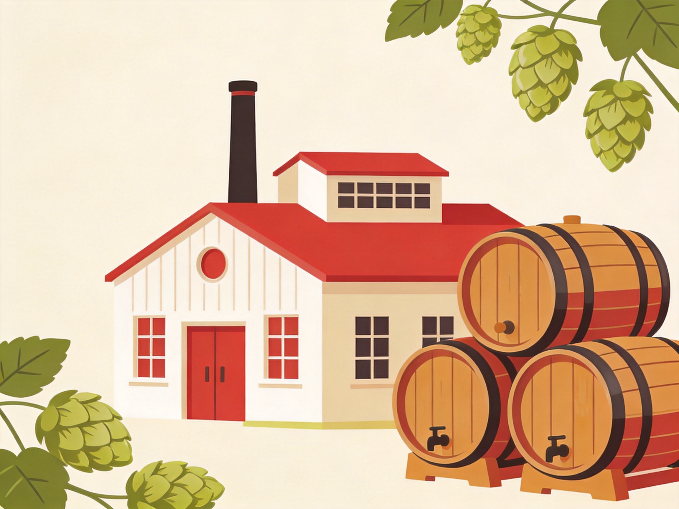 Brewery — AI illustration