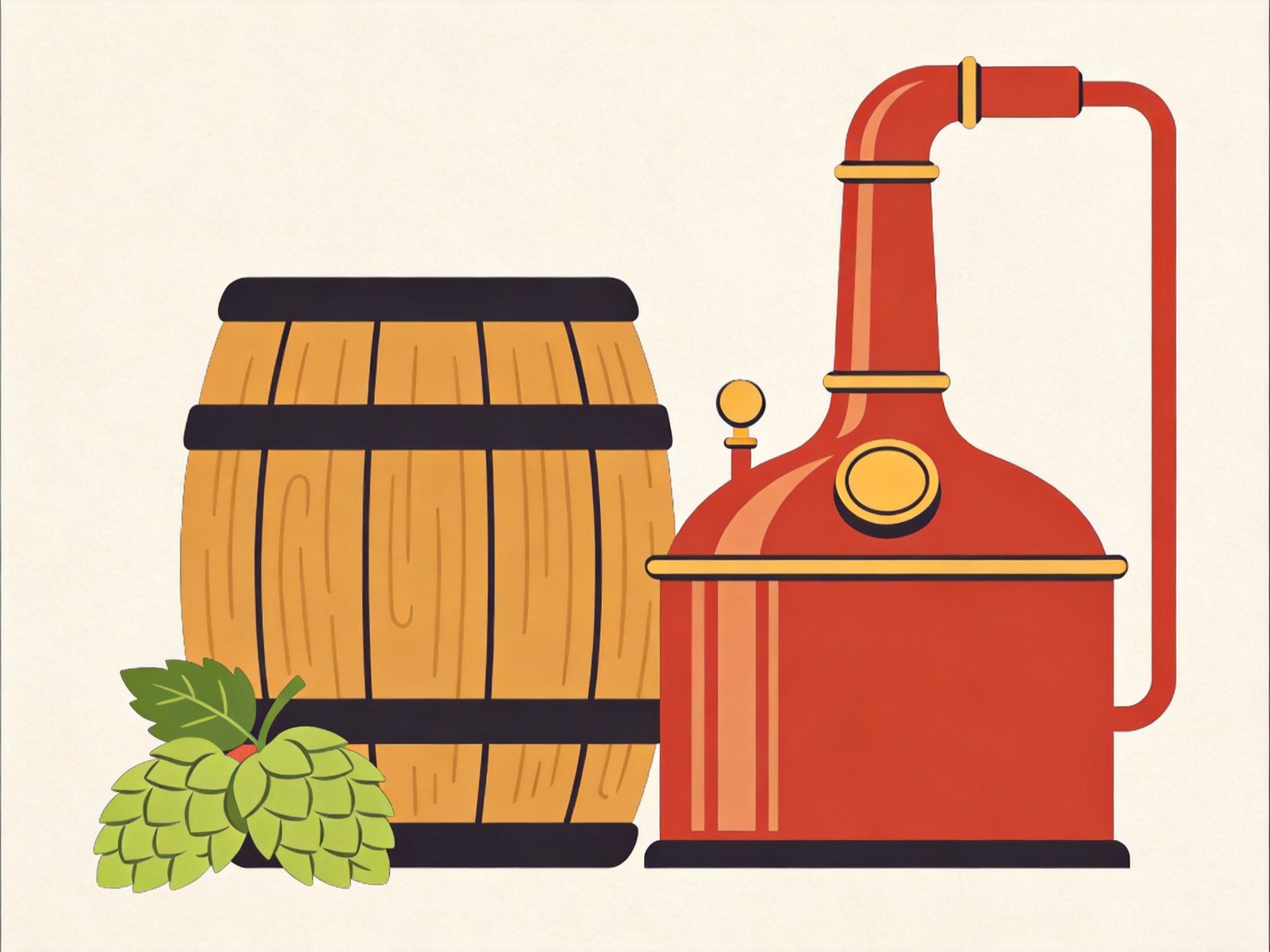 Brewery — AI illustration