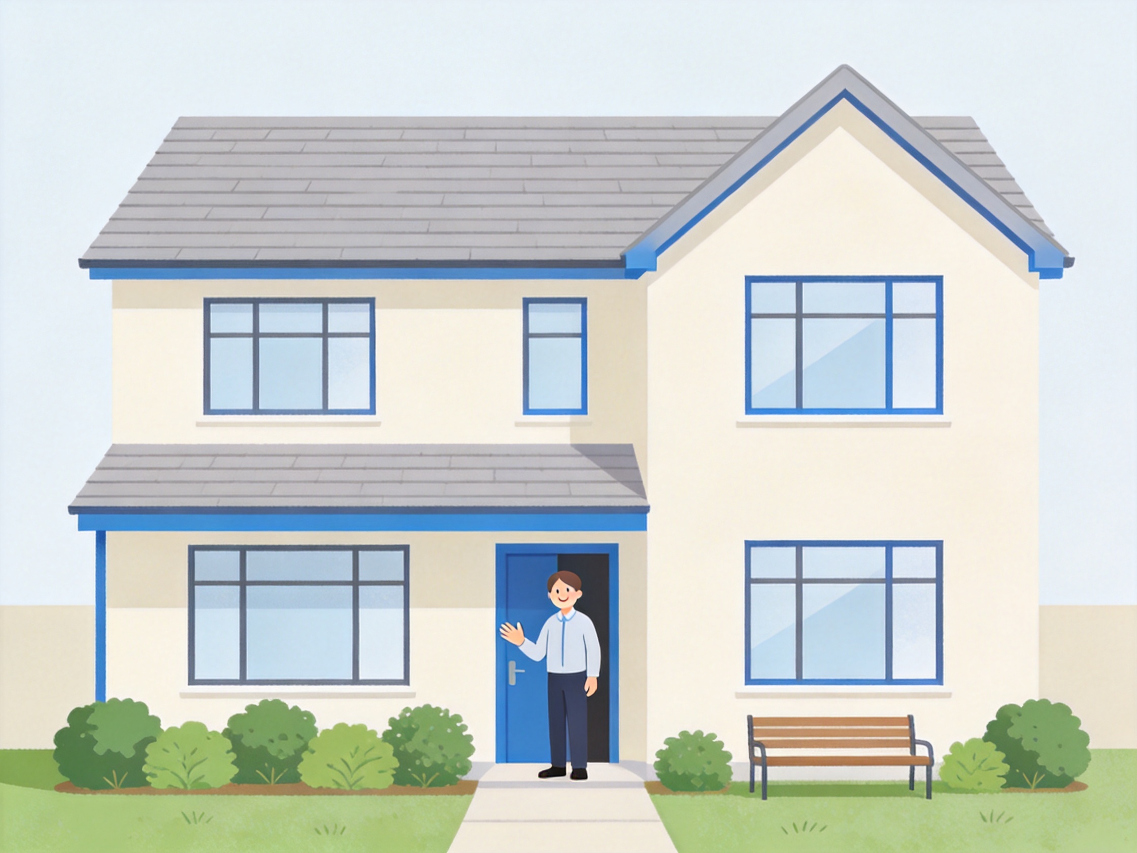 Residential Care — AI illustration