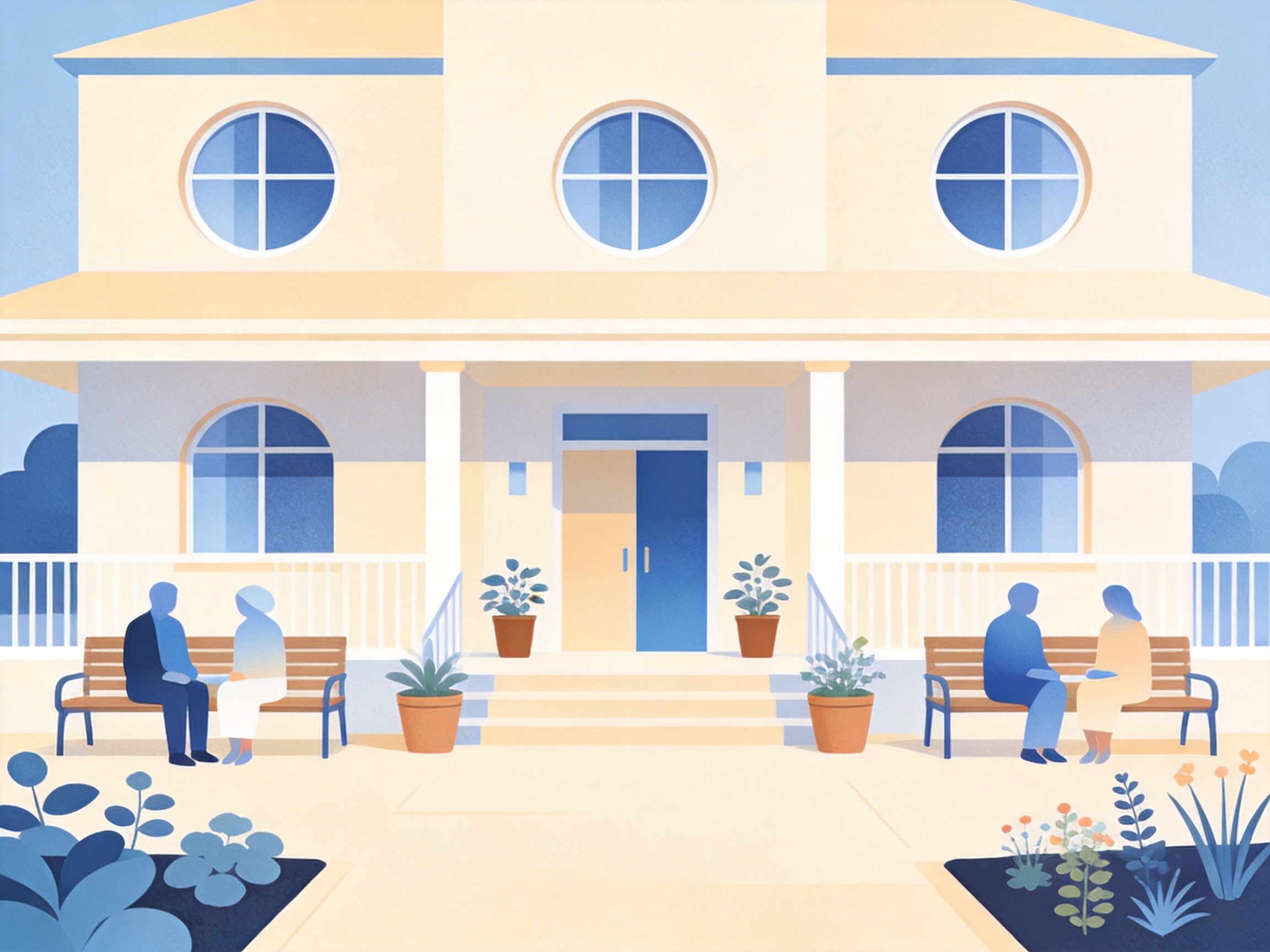 Residential Care — AI illustration