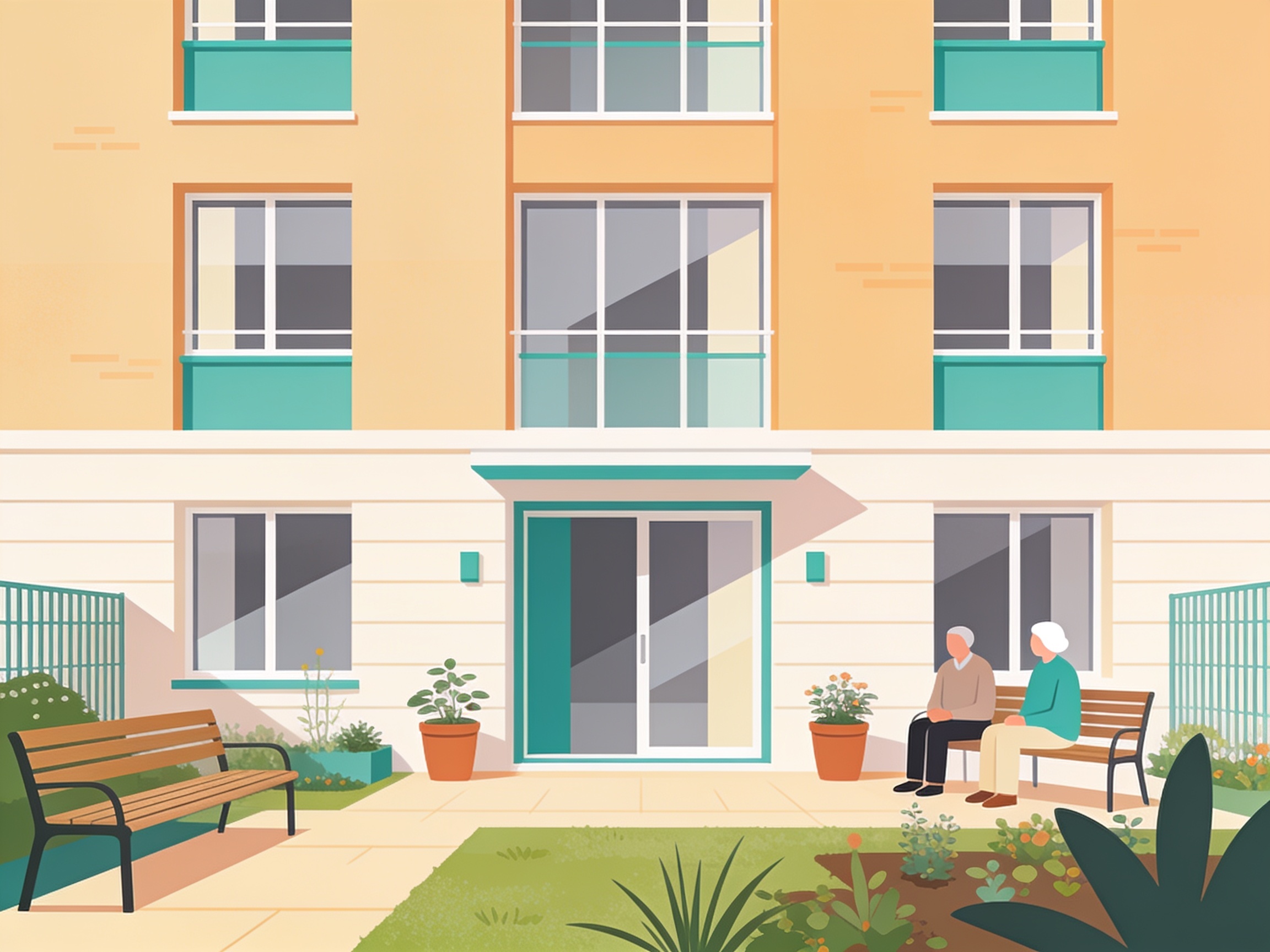 Residential Care — AI illustration