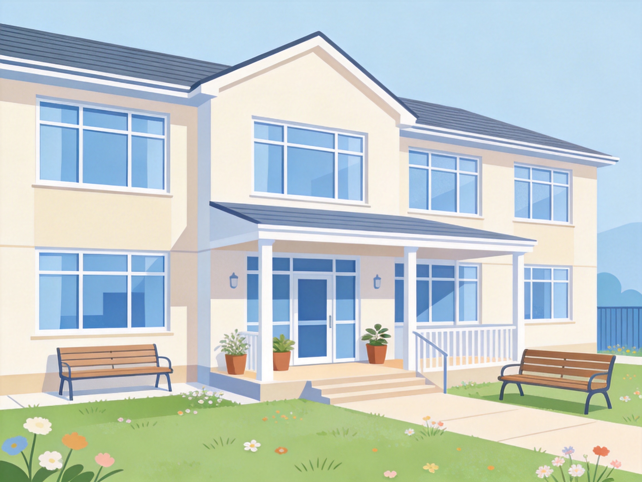 Residential Care — AI illustration