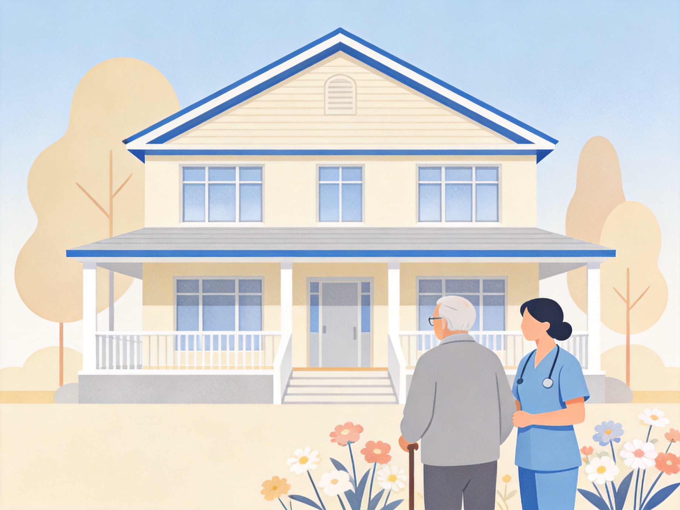 Residential Care — AI illustration