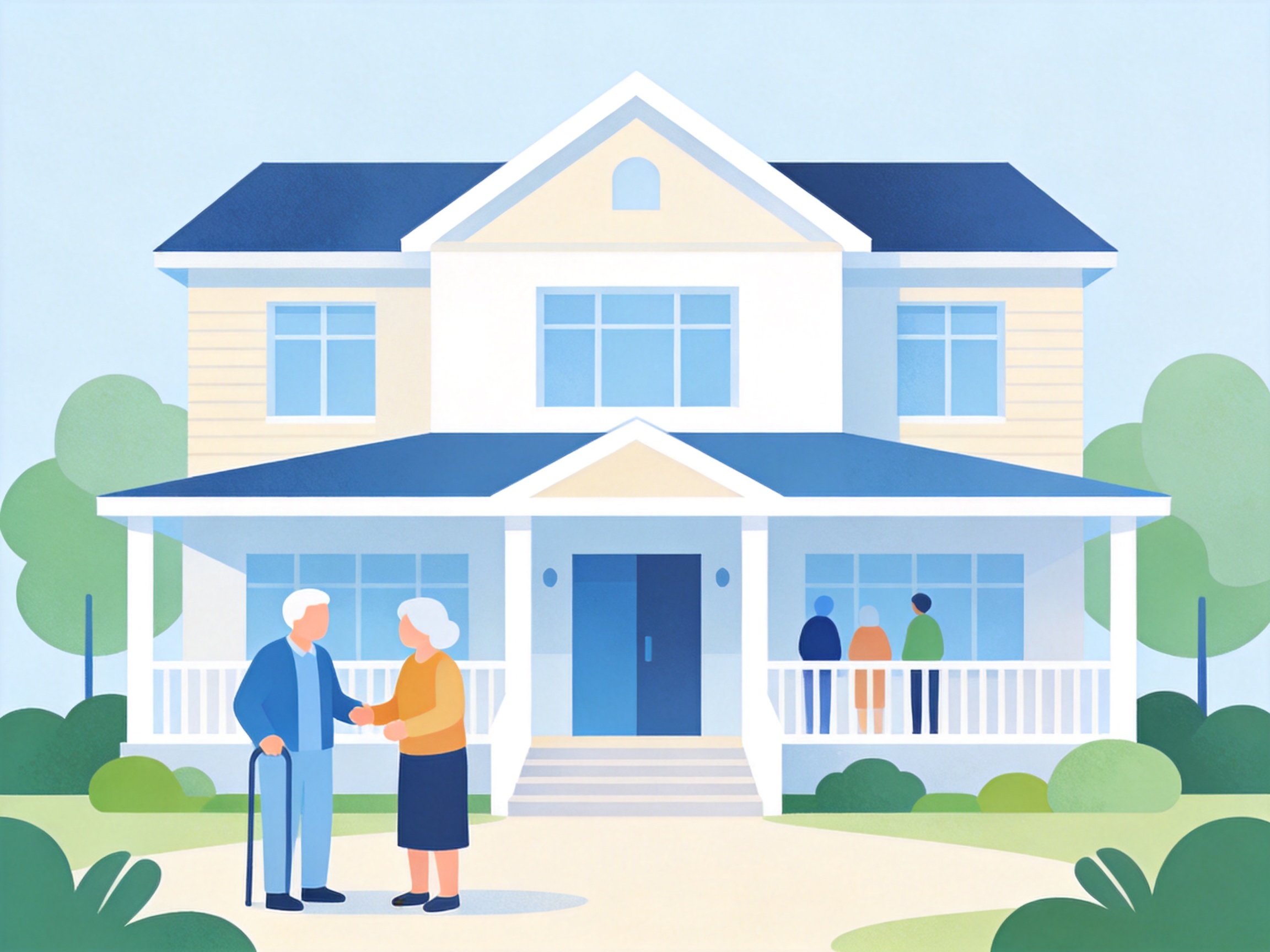 Residential Care — AI illustration