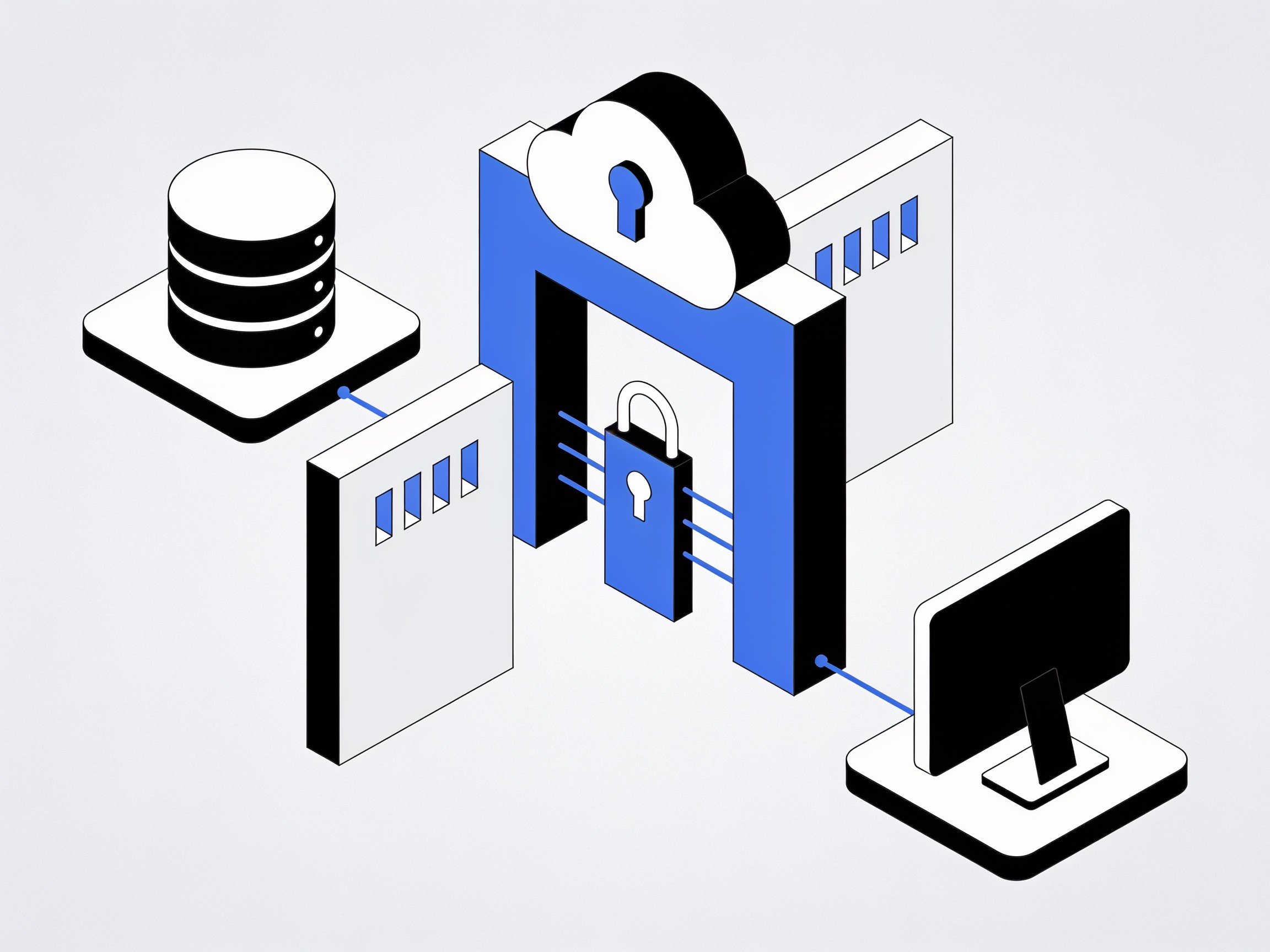 Client Portal — AI illustration