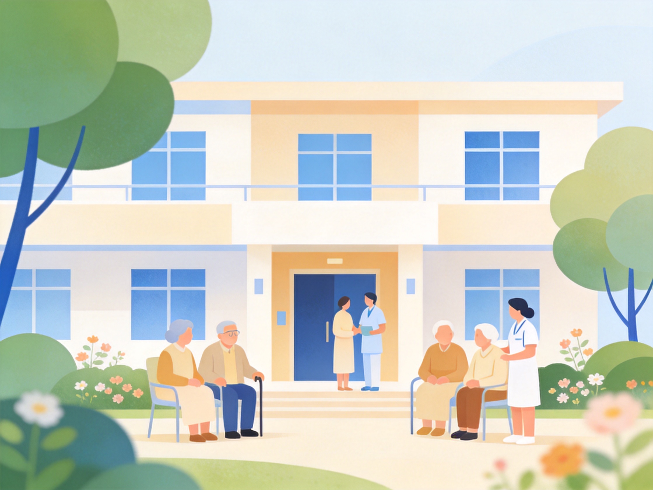 Residential Care — AI illustration