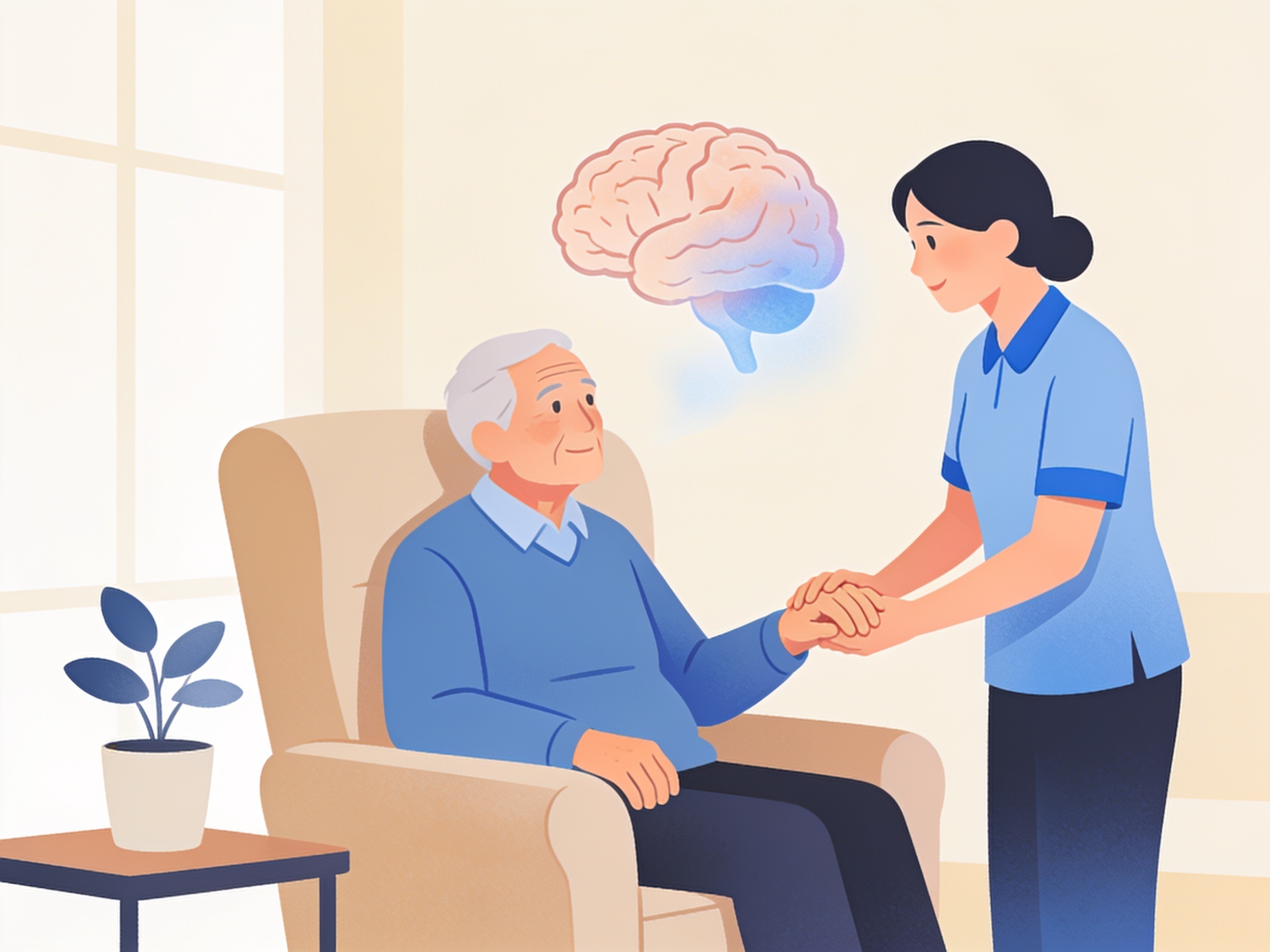 Dementia Care — AI illustration
