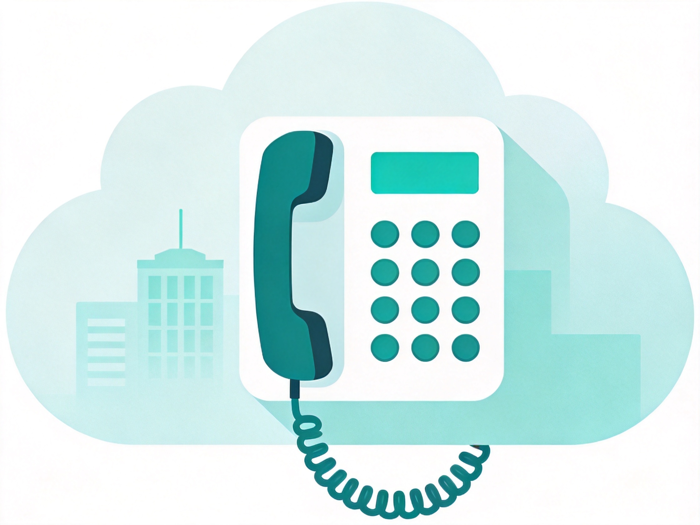 Cloud Telefonanlage — AI illustration