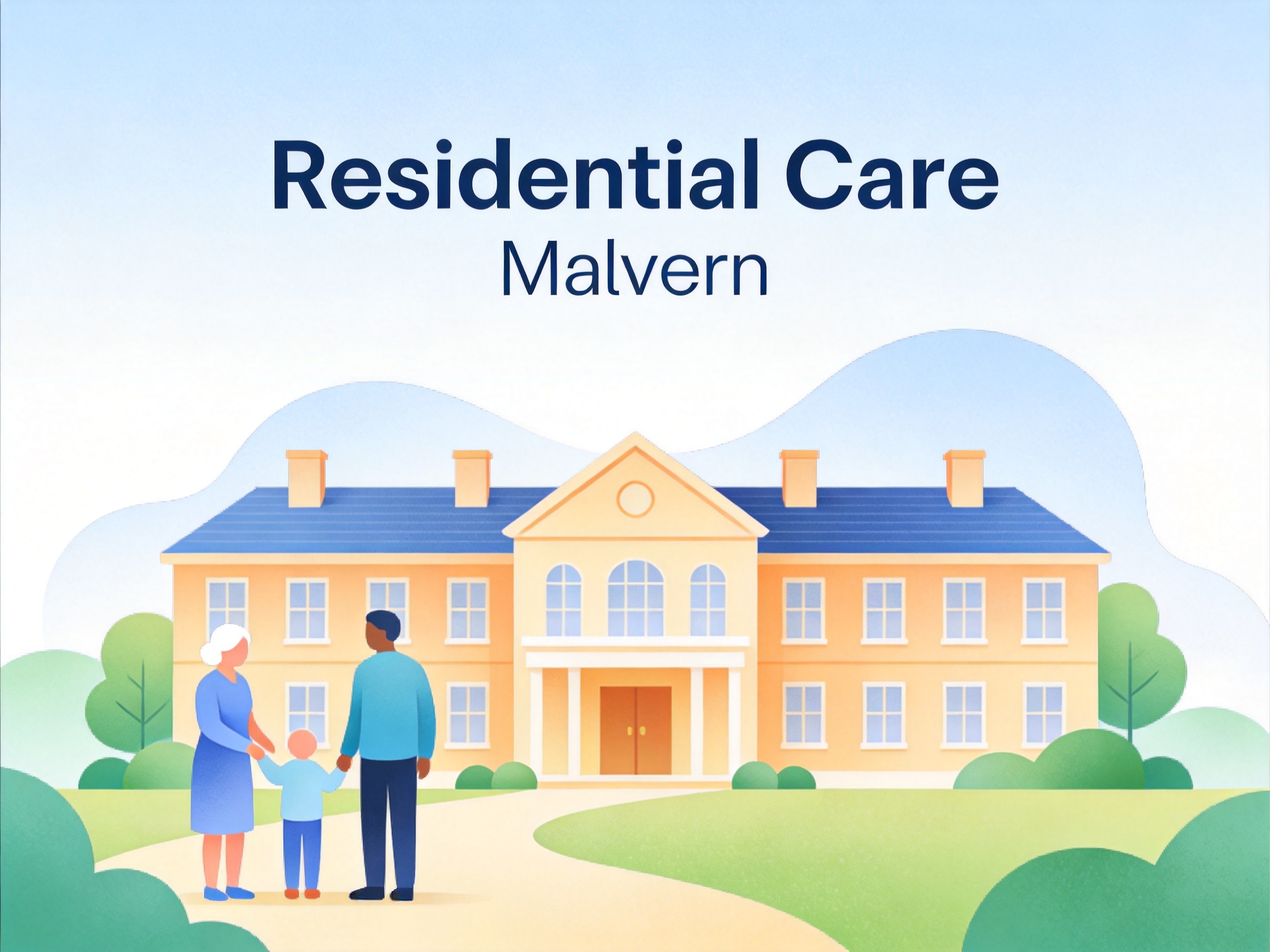 Residential Care — AI illustration