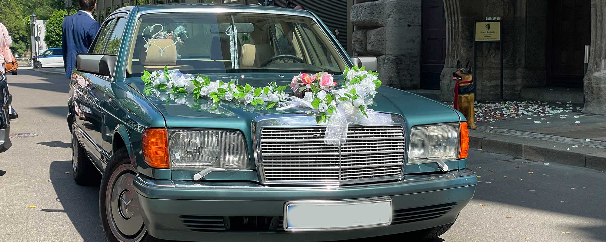 Hochzeitsauto Leipzig (Dennis, Christian, Martin und Alex)