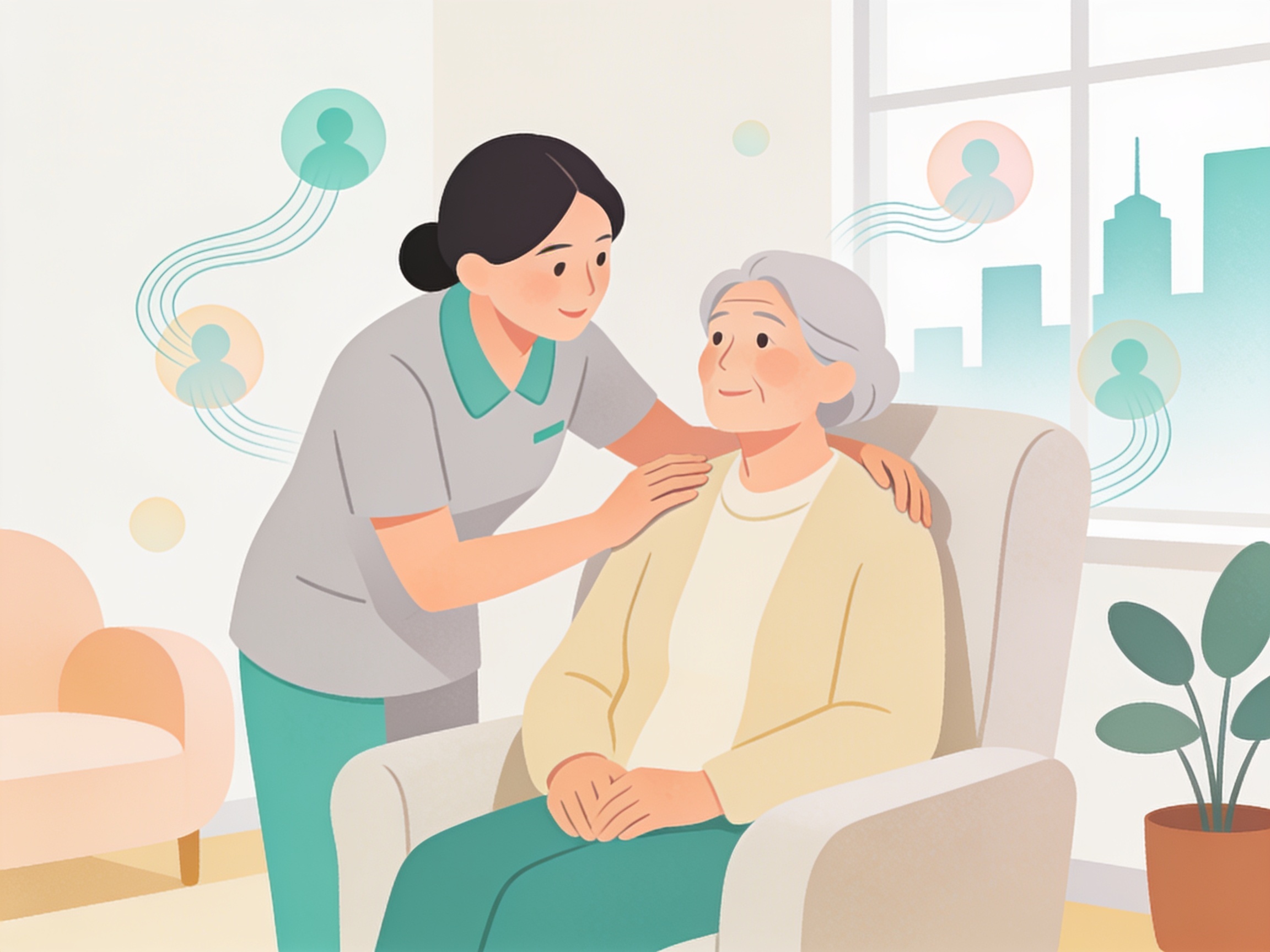 Dementia Care — AI illustration