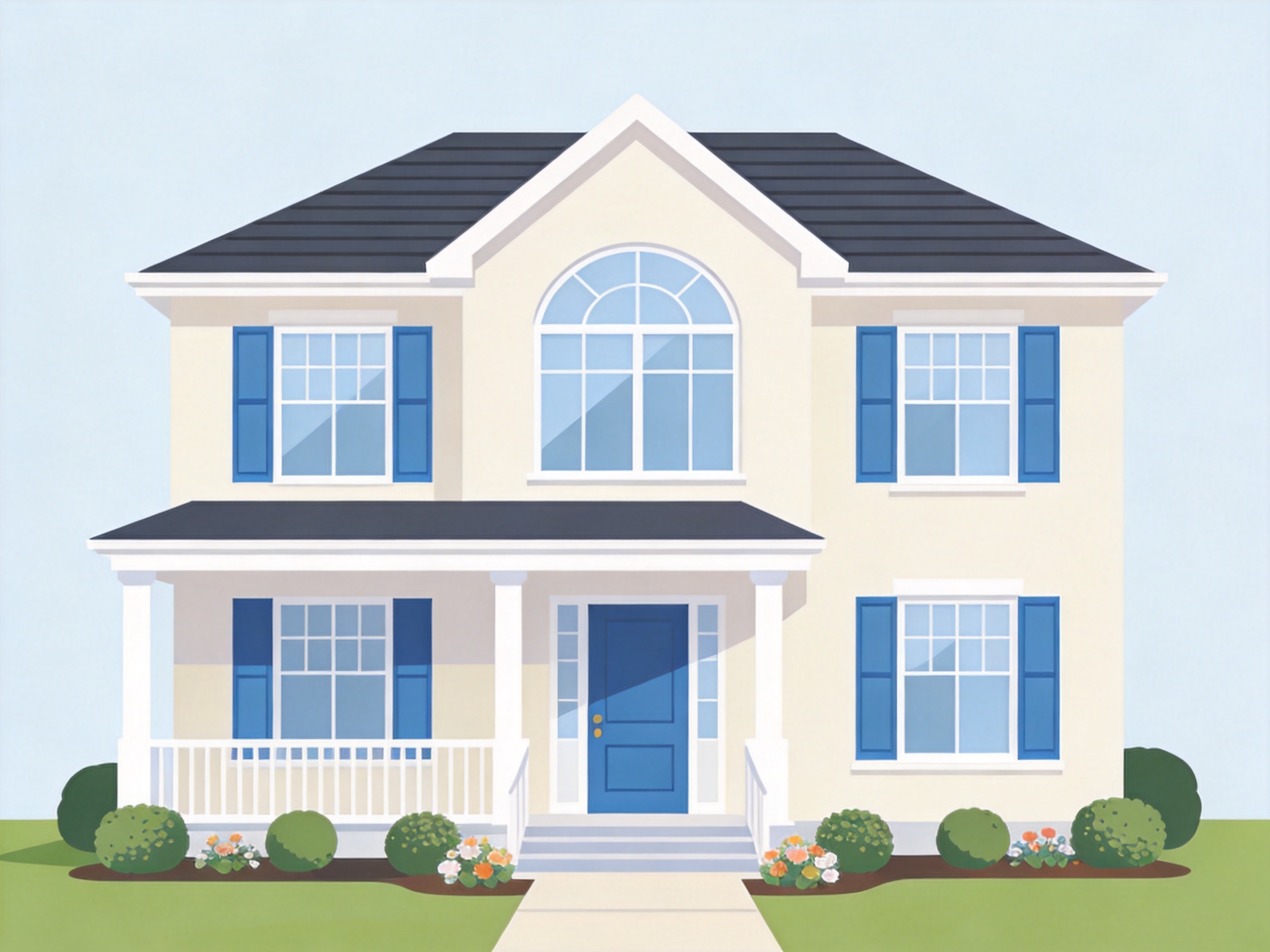 Residential Care Home — AI illustration