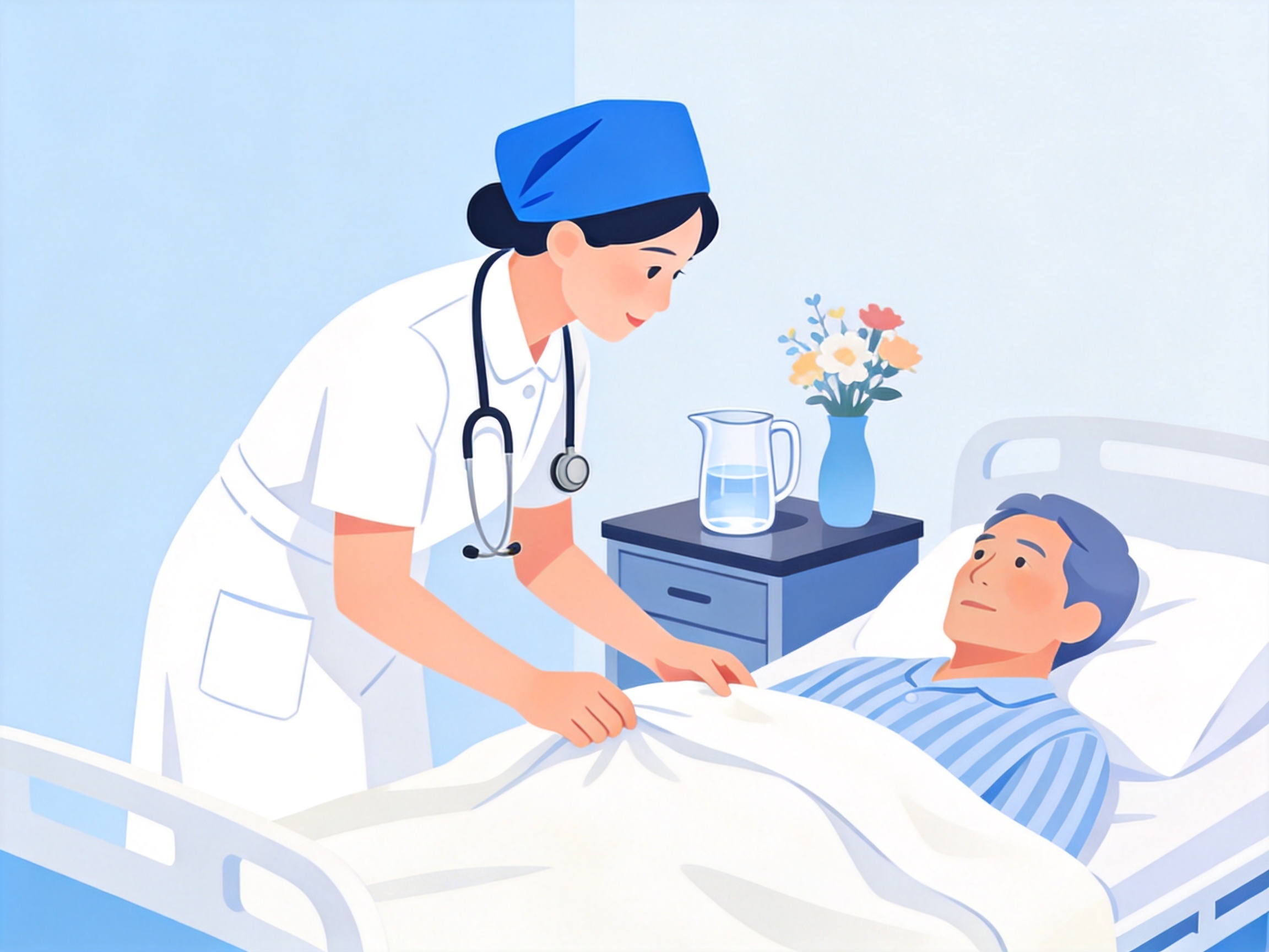 Nursing Care — AI illustration