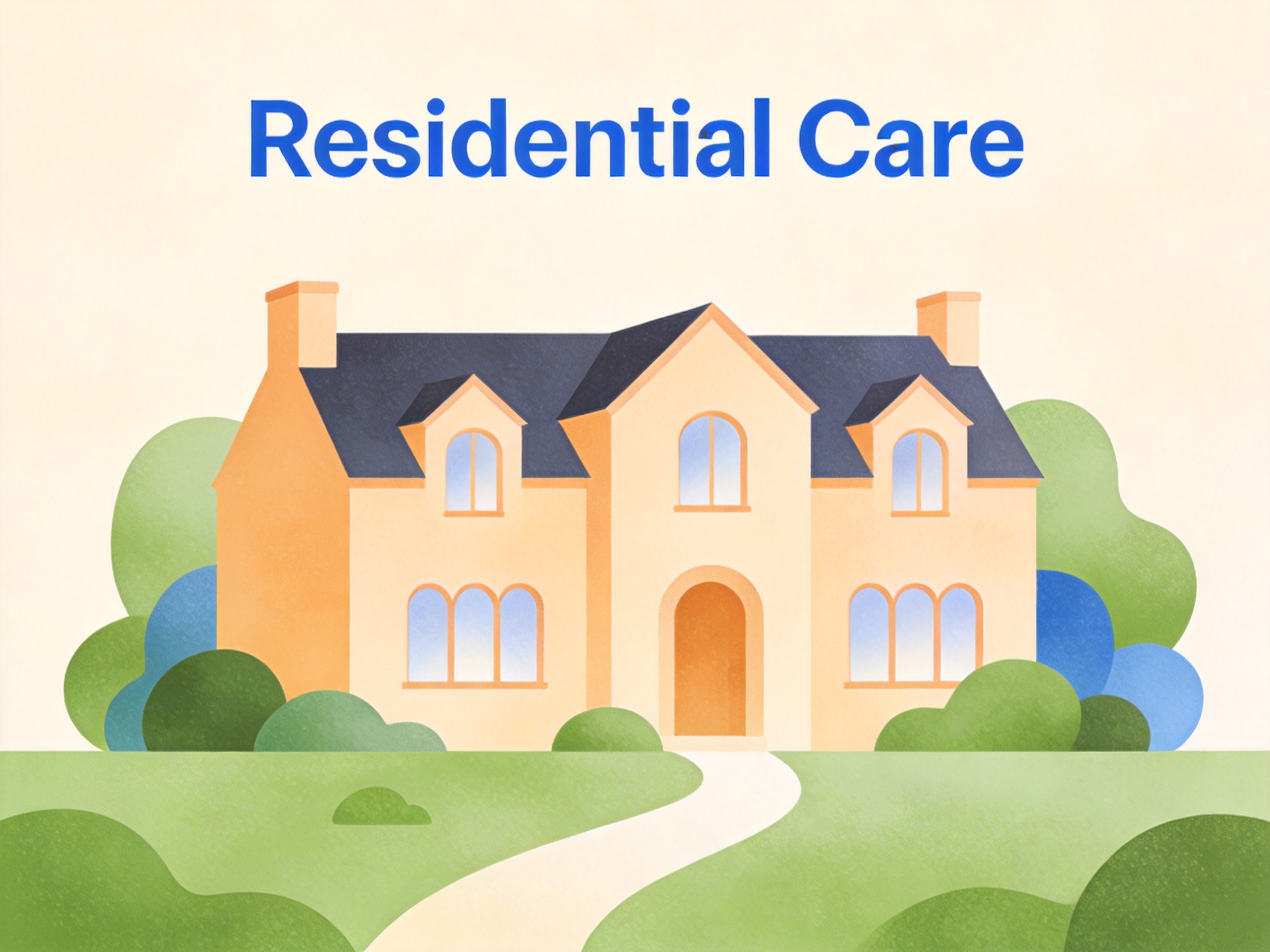 Residential Care — AI illustration