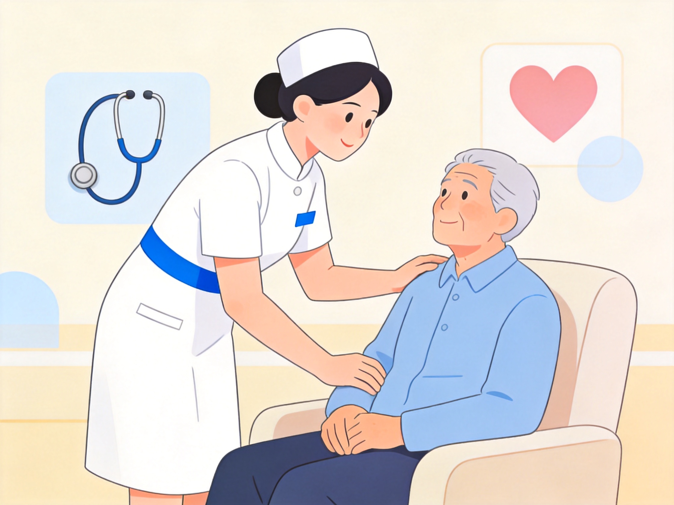 Nursing Care — AI illustration