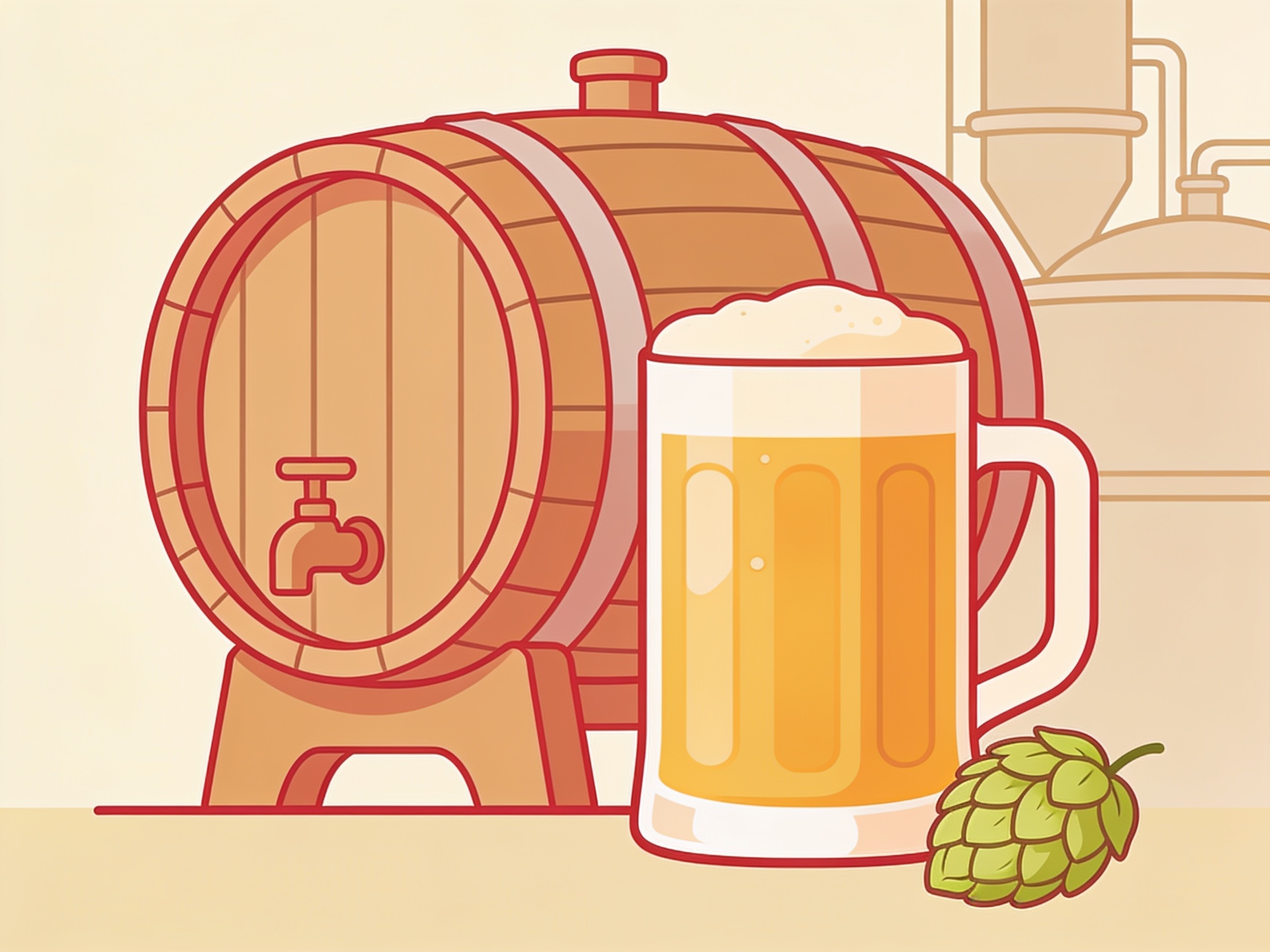 Brewery — AI illustration