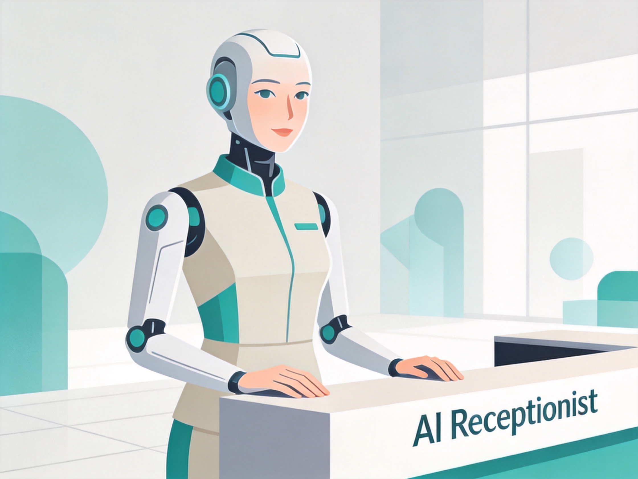 AI Receptionist — AI illustration