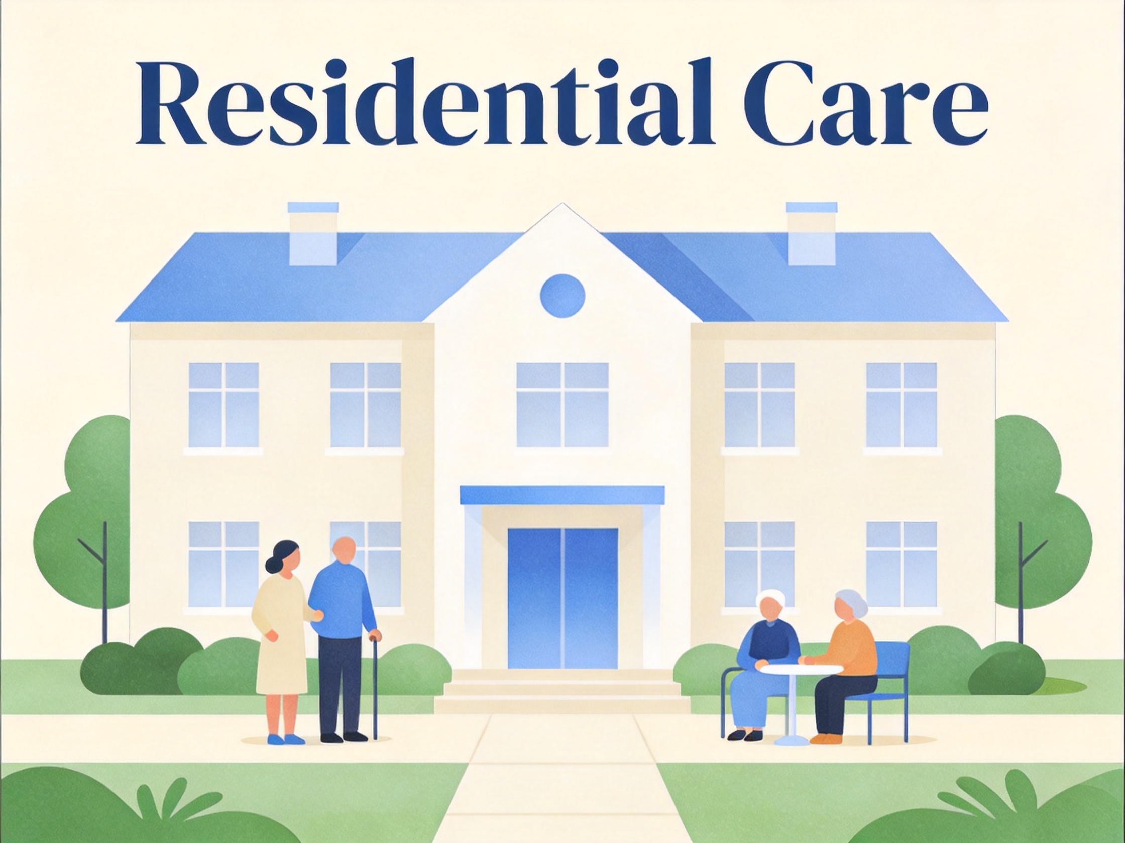 Residential Care — AI illustration