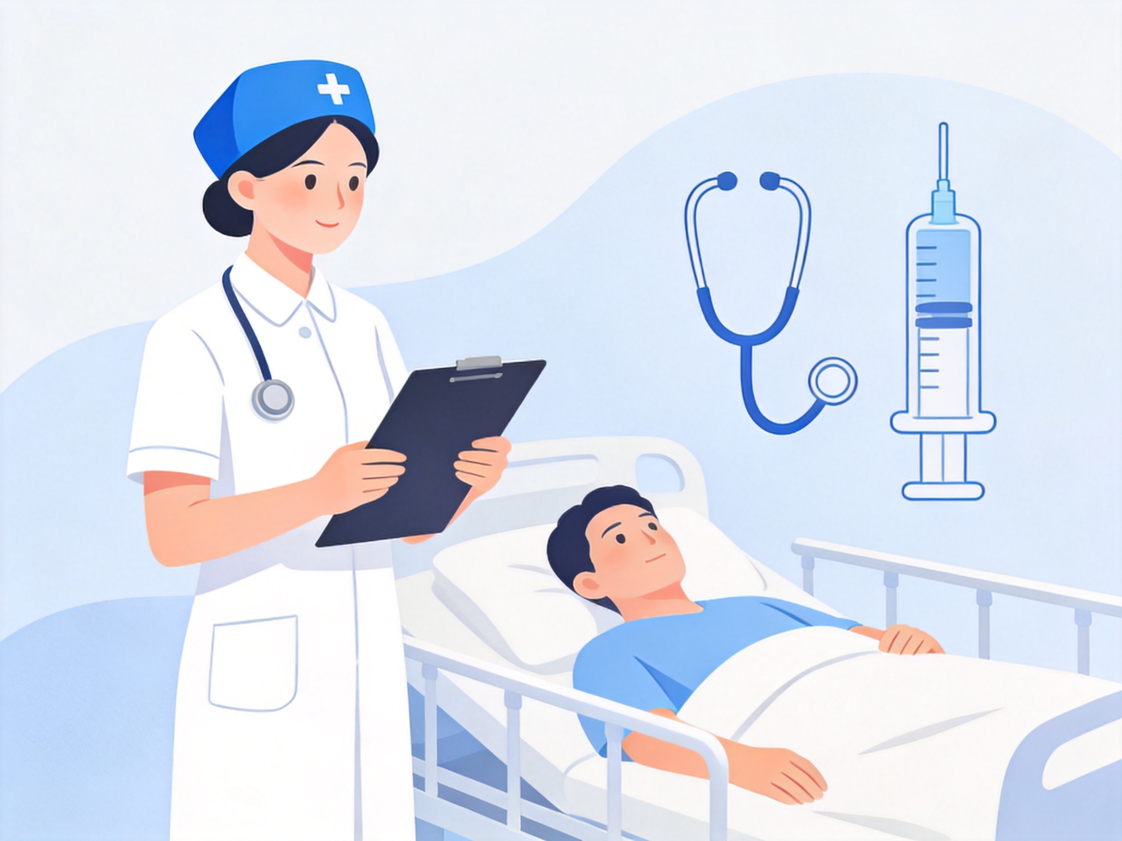 Nursing Care — AI illustration