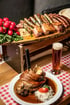 eftige Brauhausküche in der Gröninger Privatbrauerei Hamburg Brauerschmaus