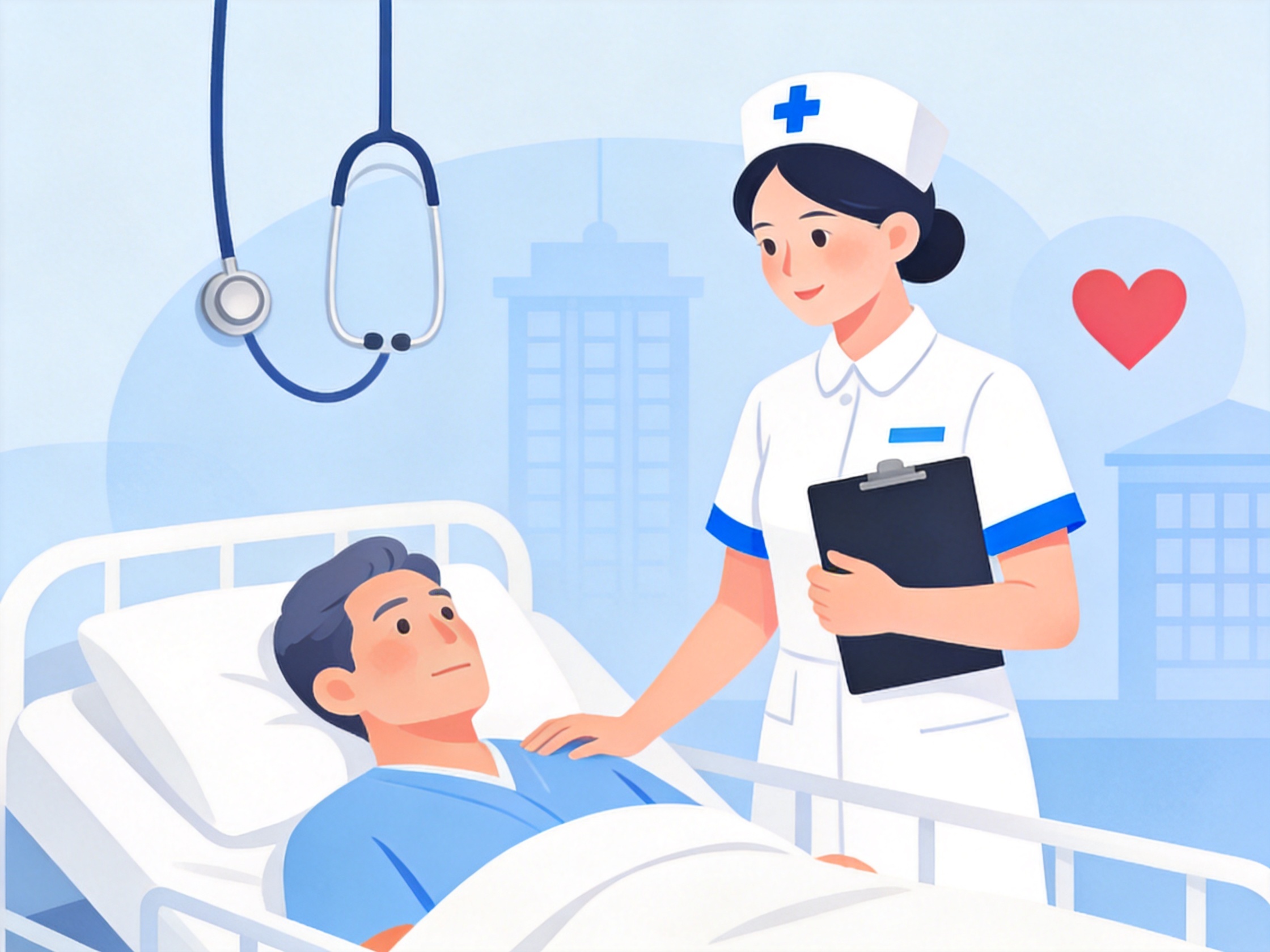 Nursing Care — AI illustration