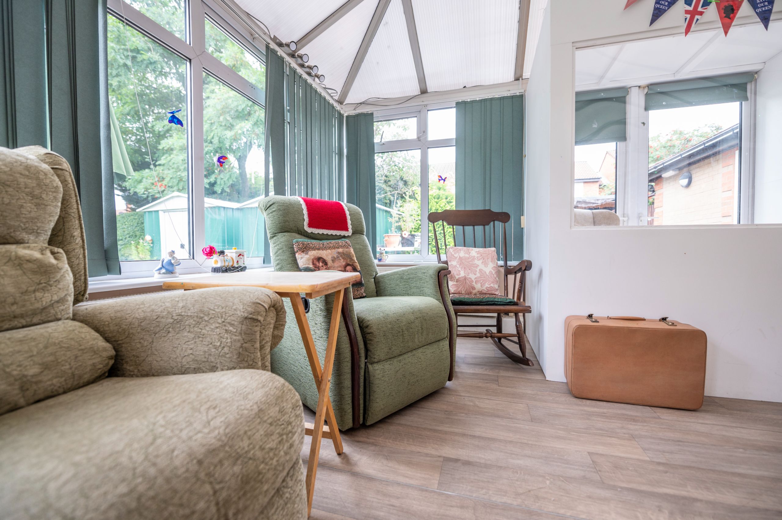 Sitting area within Birmingham Care Home
