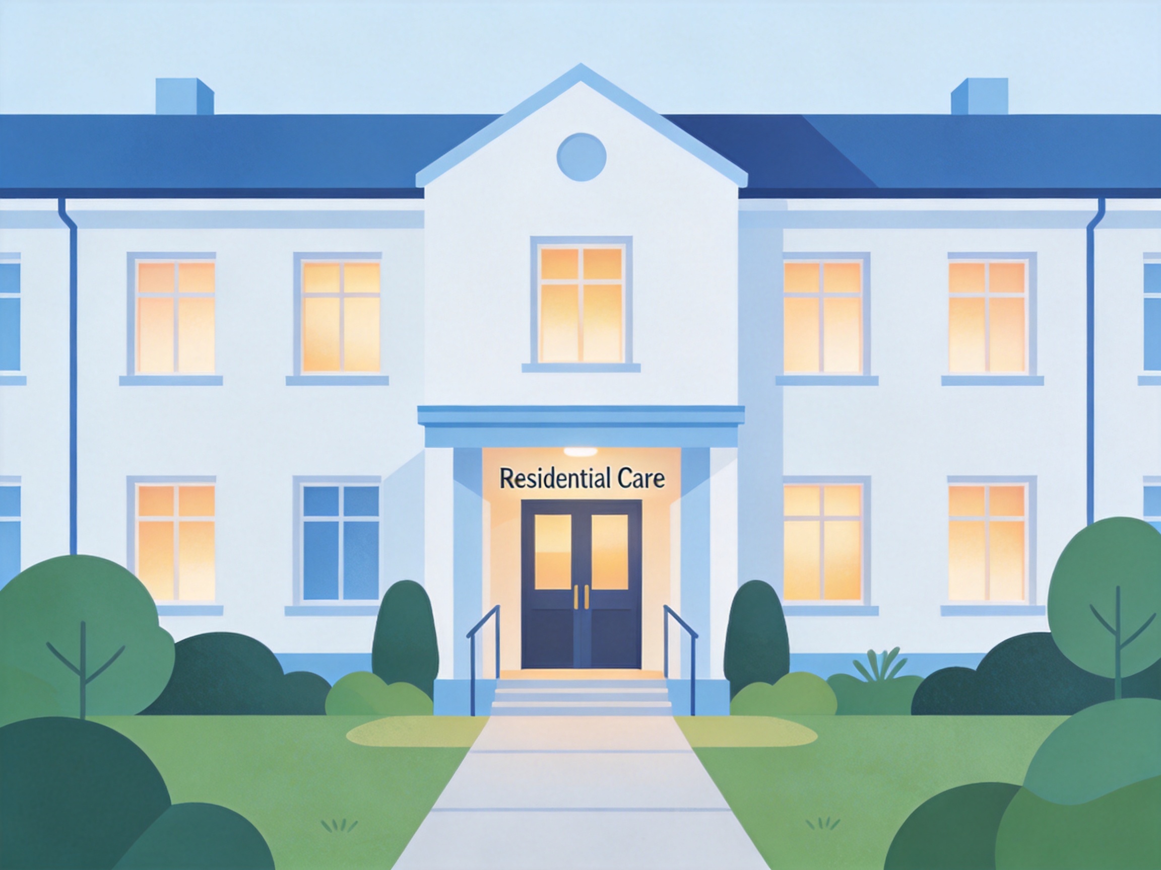 Residential Care — AI illustration