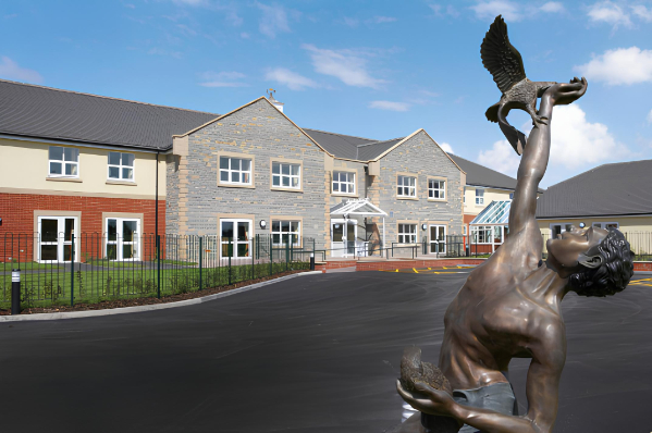 Front of Immacolata House 