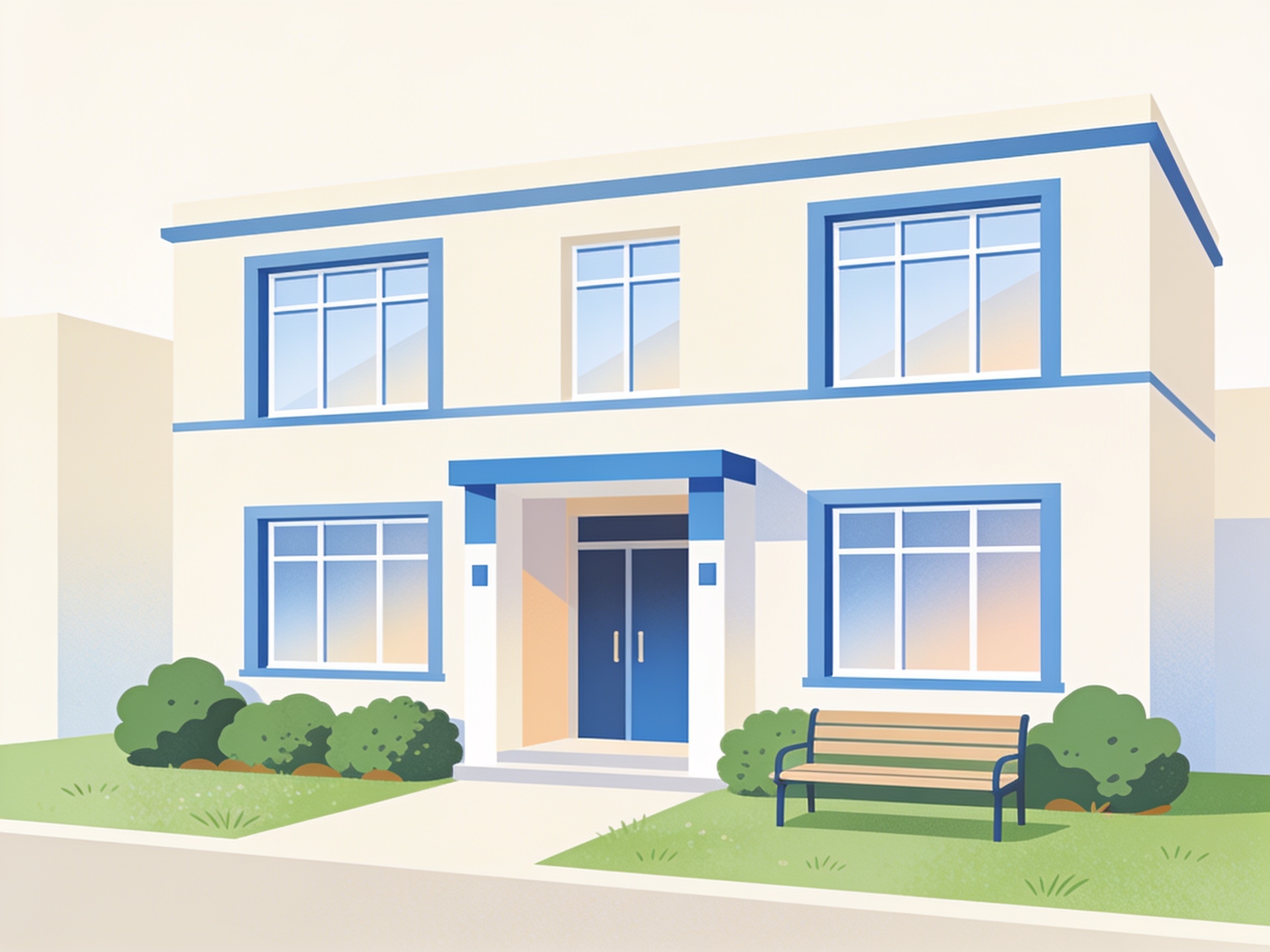 Residential Care — AI illustration