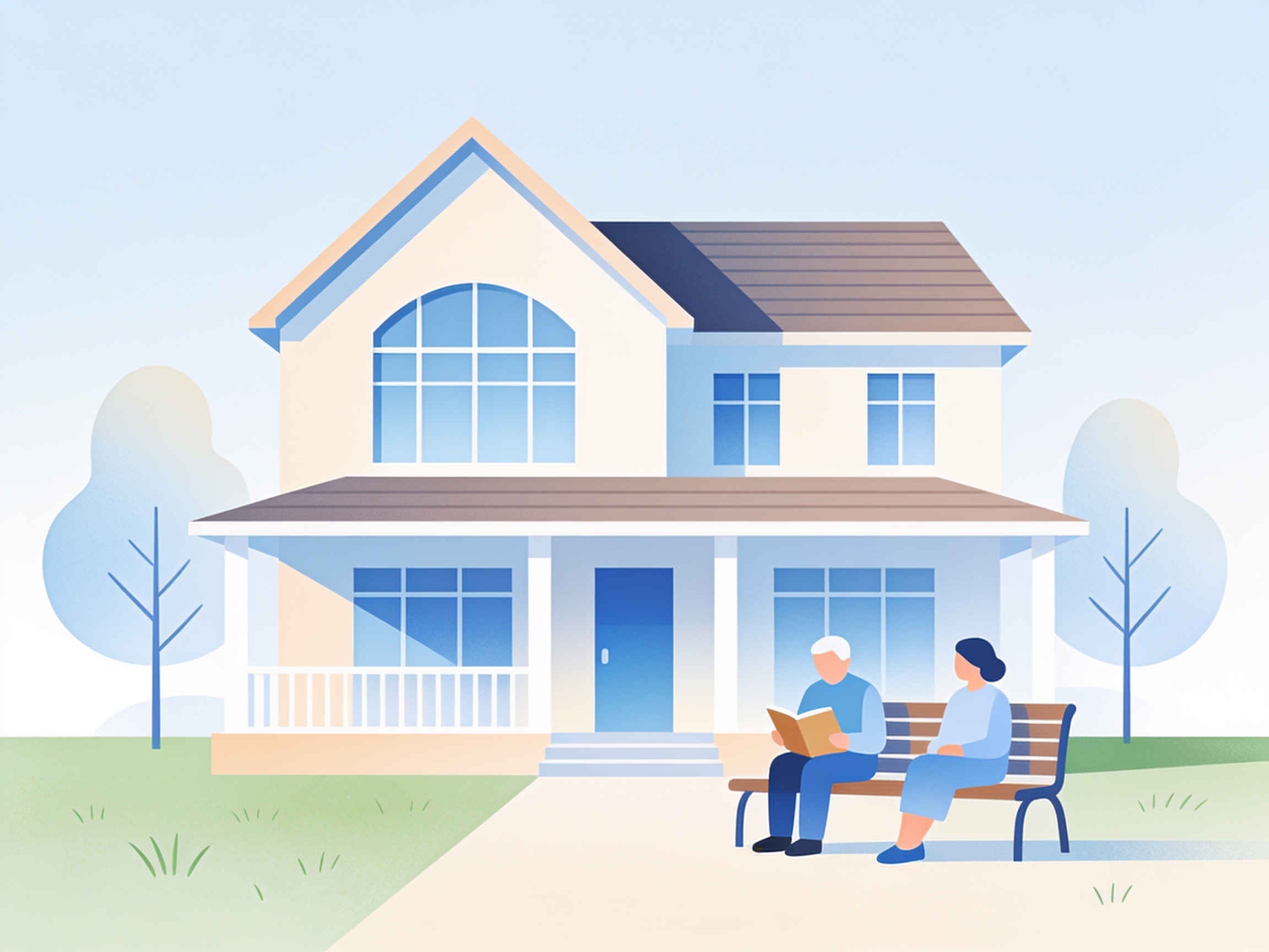 Residential Care — AI illustration
