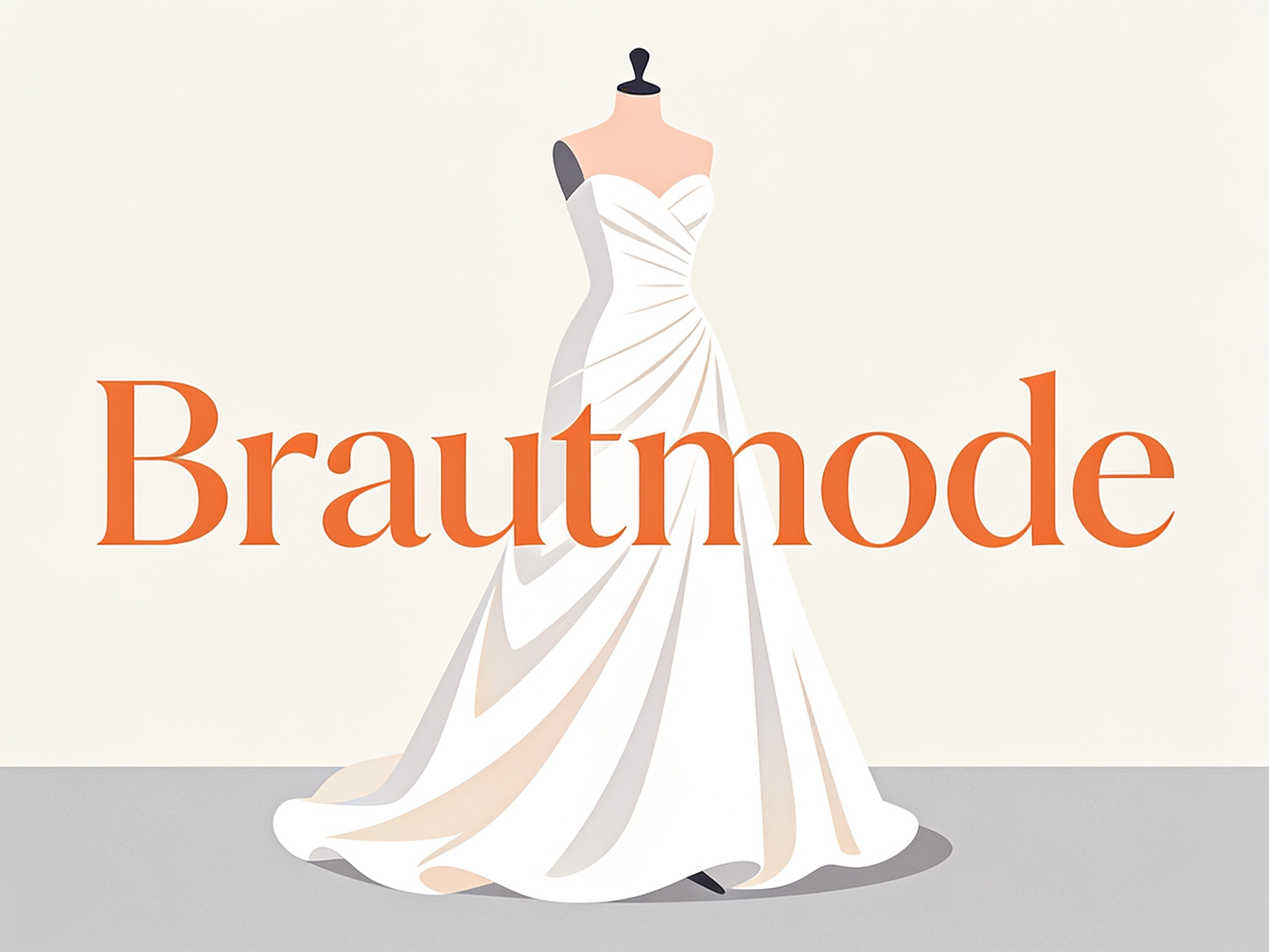 Brautmode — AI illustration