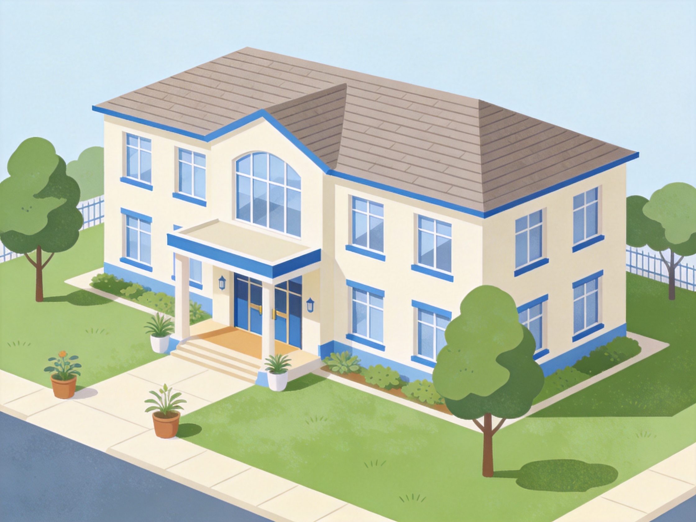 Nursing Home — AI illustration
