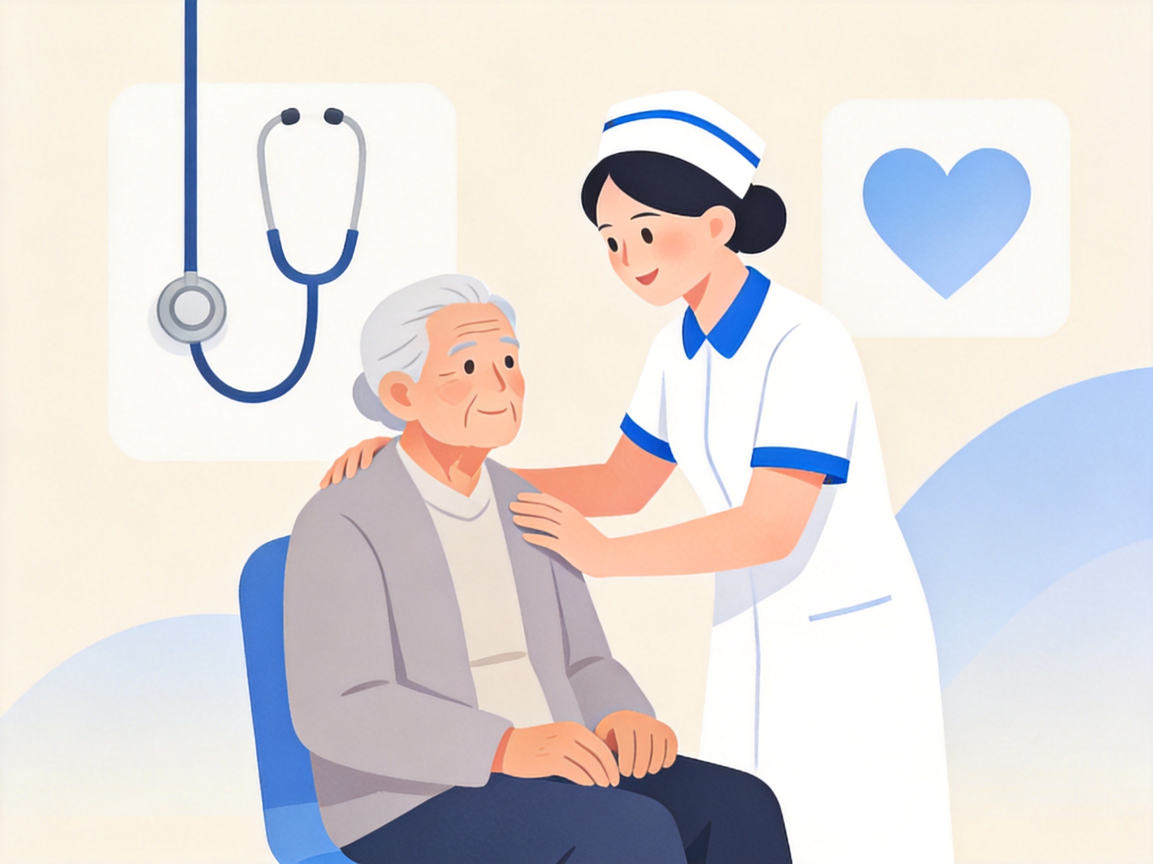 Nursing Care — AI illustration